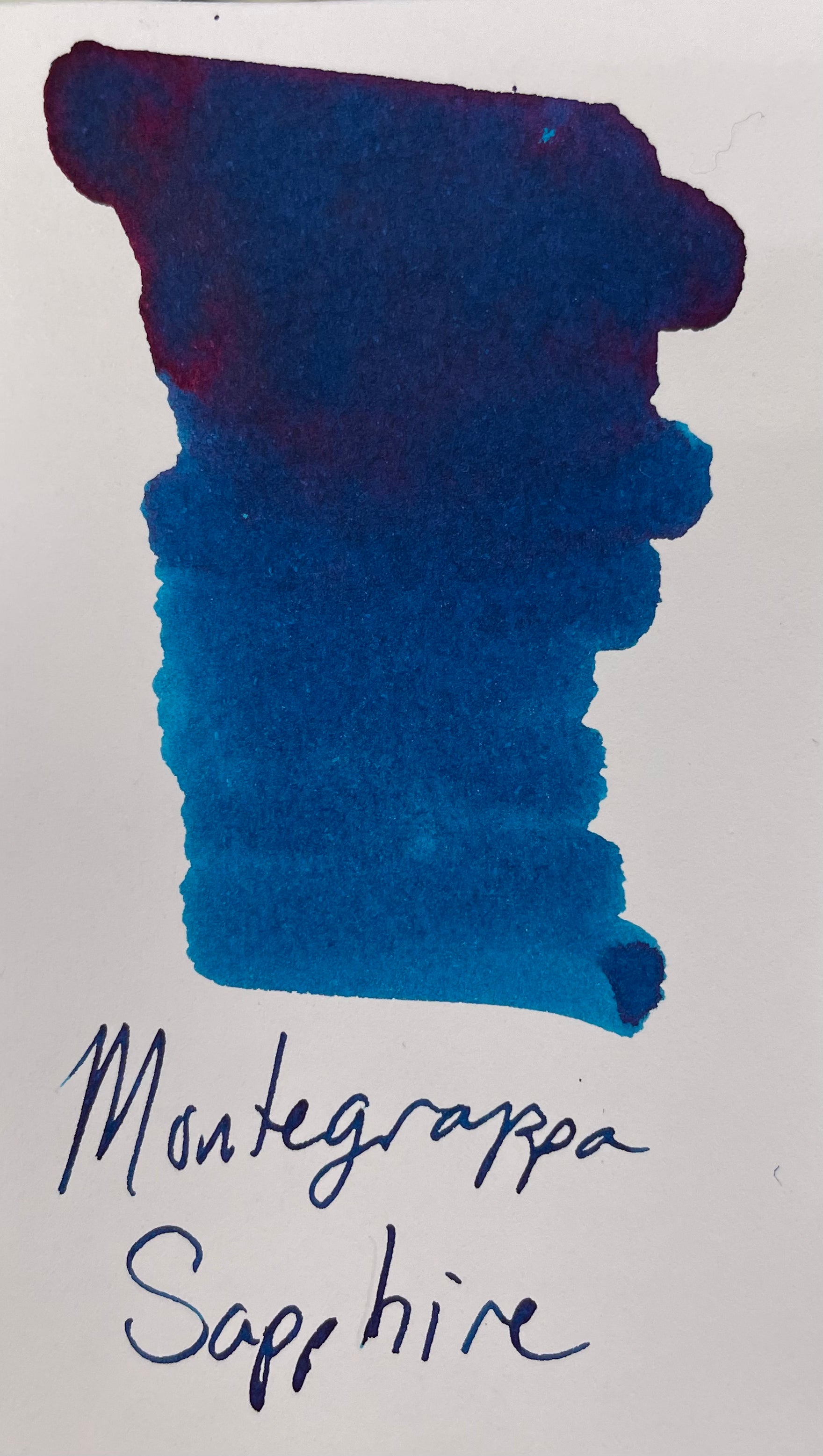 Montegrappa Ink Bottle - 50ml - Sapphire-Pen Boutique Ltd