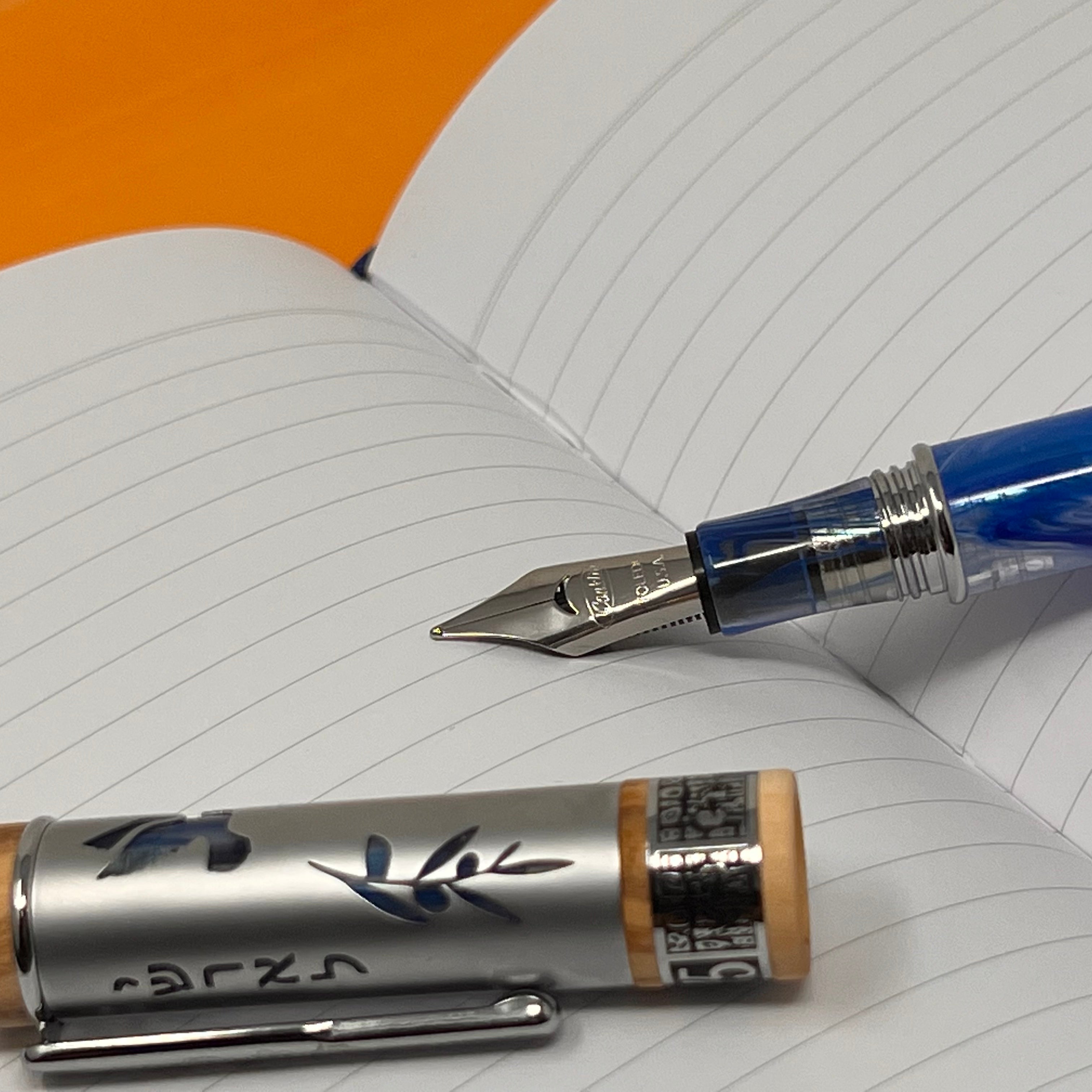 Conklin Israel 75th Anniversary Fountain Pen - Diamond Jubilee (Limited Edition)-Pen Boutique Ltd