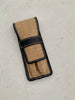 Pen Boutique Yak Leather 2 Pen Jute Cover - Black - Pen Boutique Ltd
