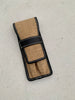 Pen Boutique Yak Leather 2 Pen Jute Cover - Black-Pen Boutique Ltd