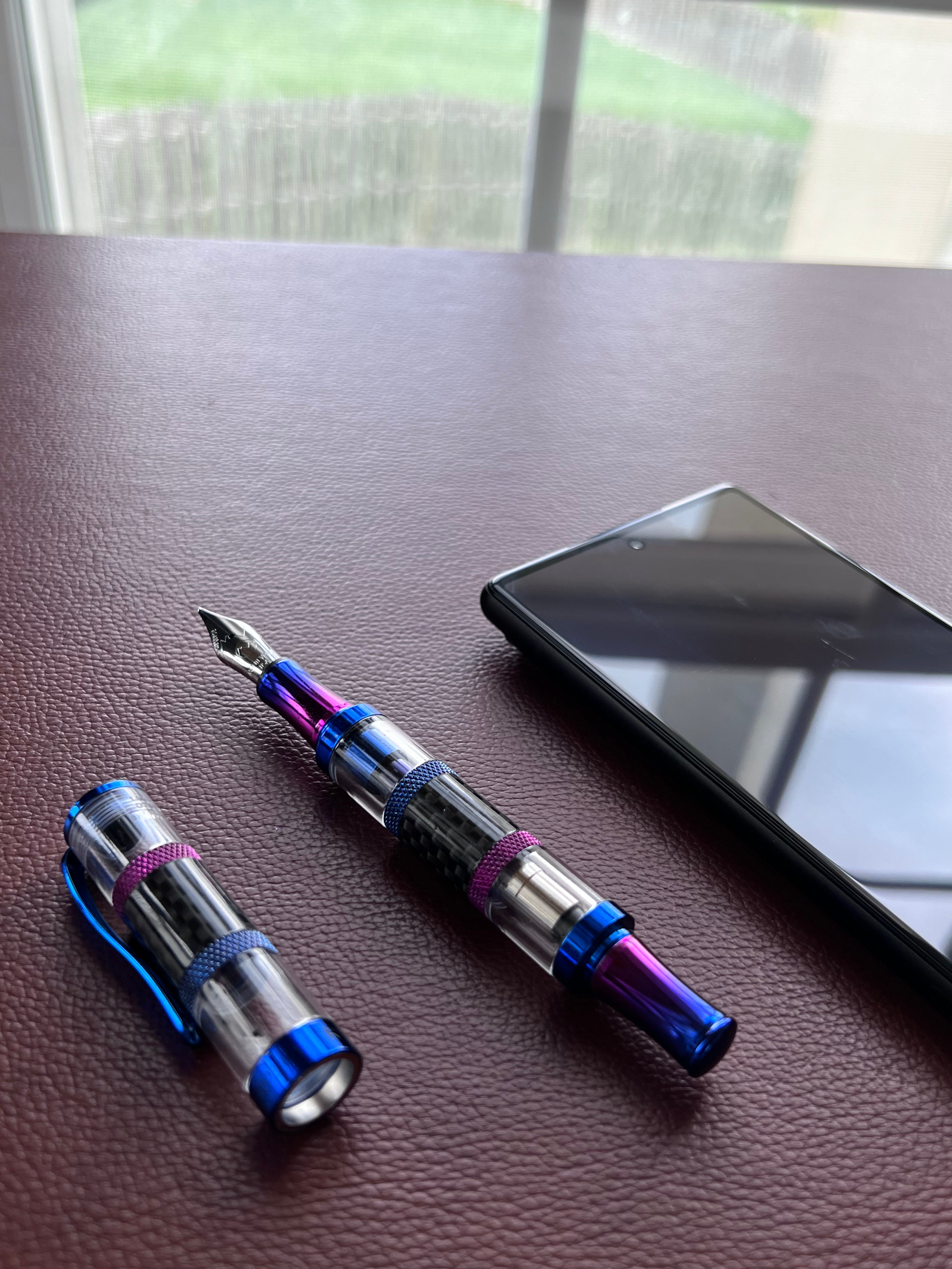 Monteverde Regatta Explorer Fountain Pen - Demo Rainbow (Limited Edition)-Pen Boutique Ltd