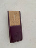 Pen Boutique Yak Leather 2 Pen Jute Cover - Purple-Pen Boutique Ltd