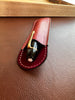 Pen Boutique Yak Leather Single Pen Sleeve - Red-Pen Boutique Ltd