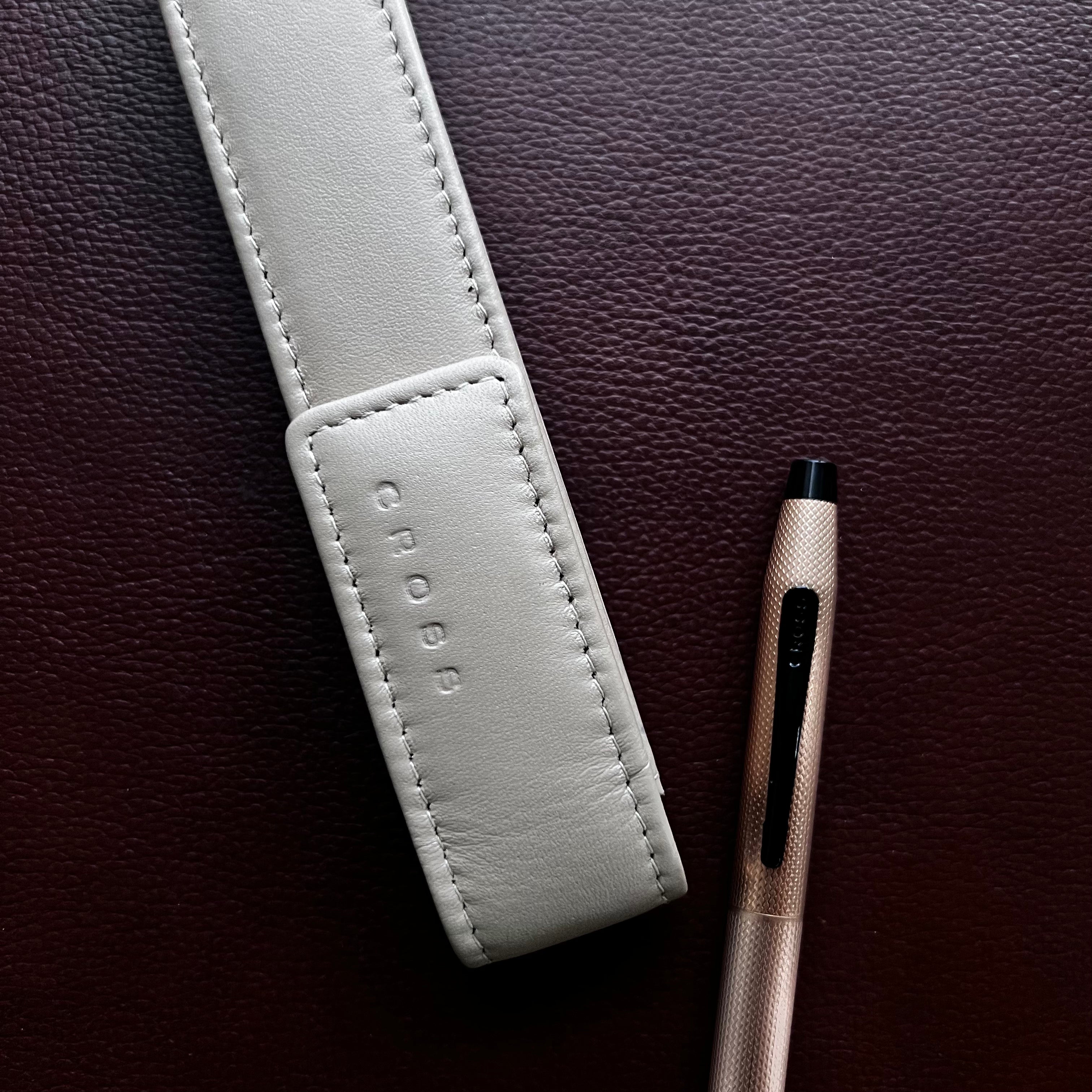 Cross leather pen outlet case