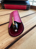 Pen Boutique Yak Leather Single Pen Sleeve - Pink-Pen Boutique Ltd