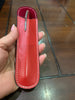 Pen Boutique Yak Leather Single Pen Sleeve - Red-Pen Boutique Ltd