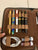 Pen Boutique Yak Leather A5 Zipped Folio - Crazy Horse Chocolate-Pen Boutique Ltd