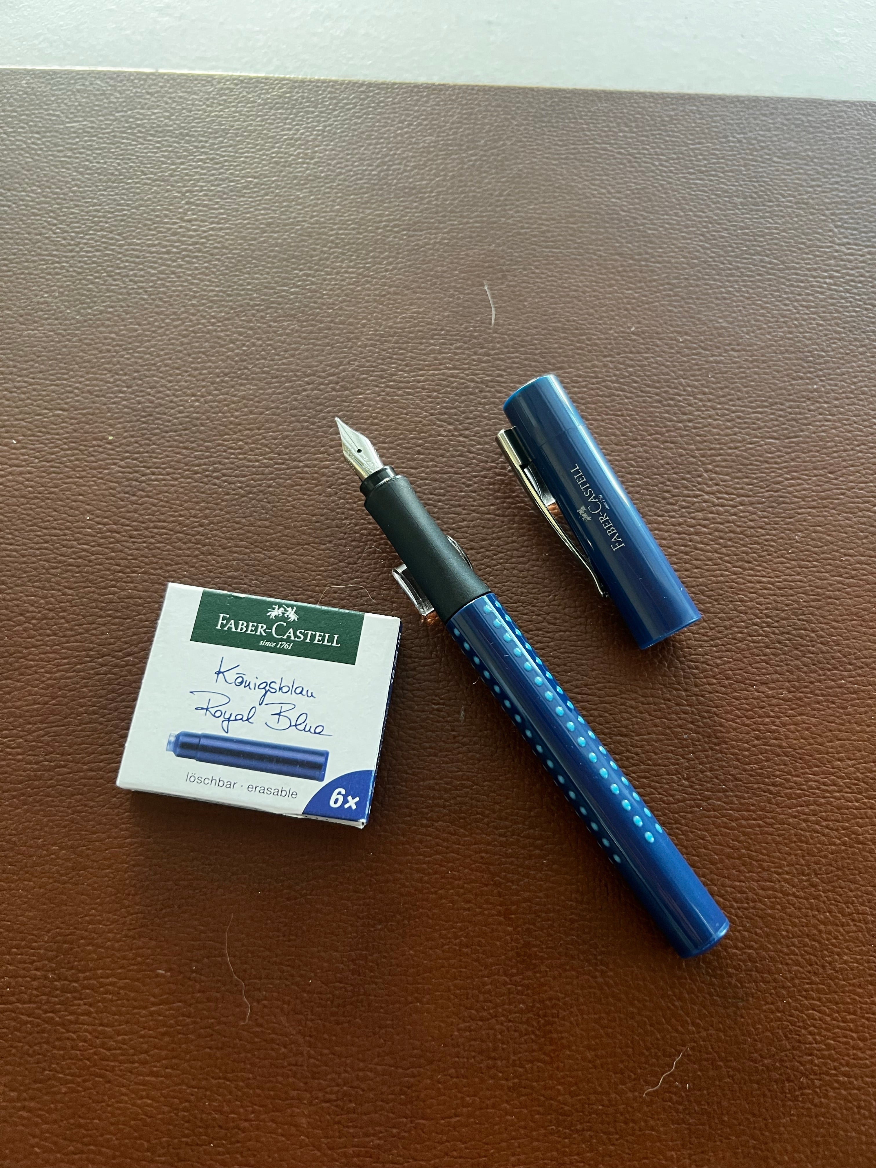 Faber-Castell Grip Set - Blue-Pen Boutique Ltd
