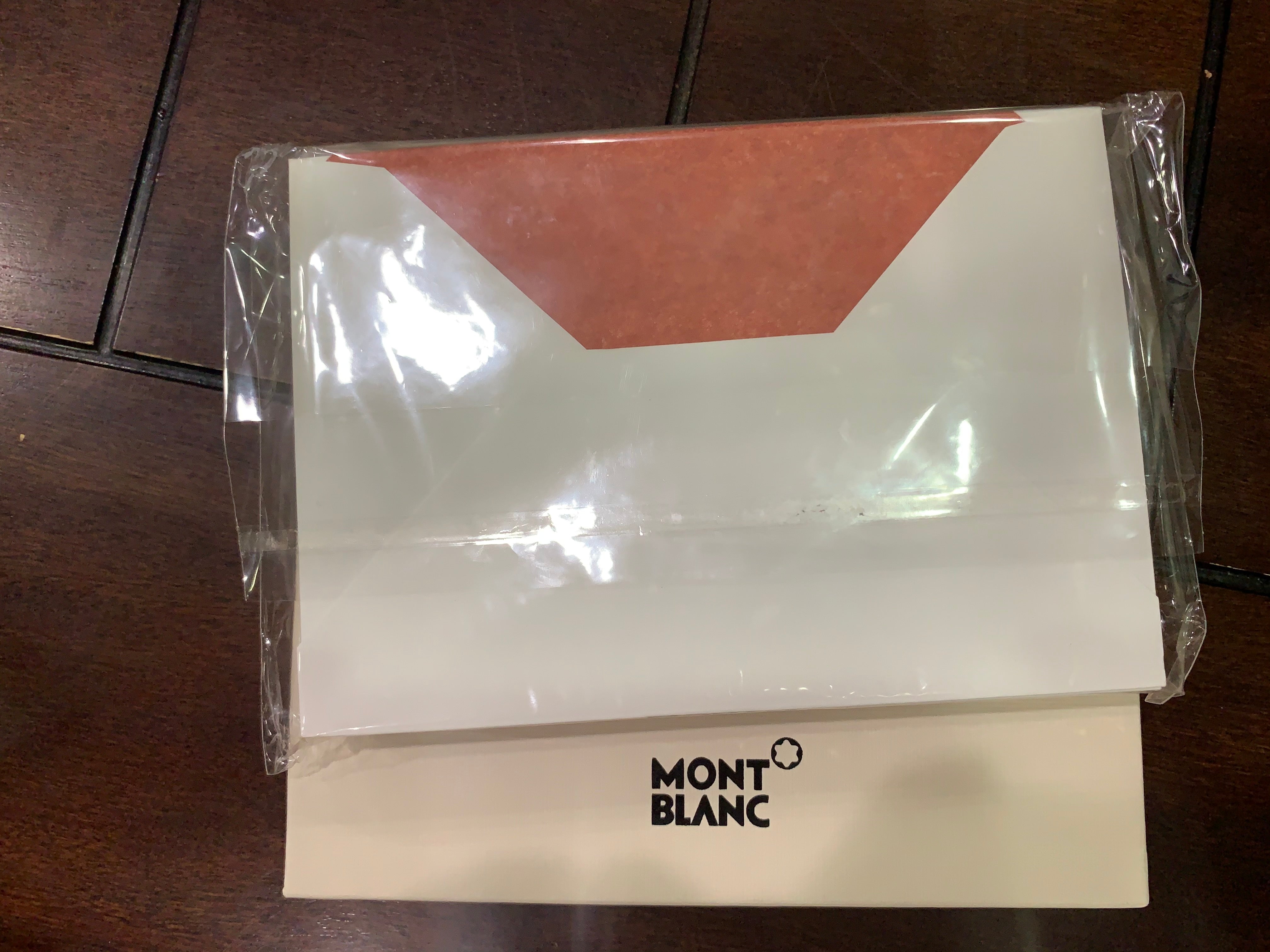 Montblanc 10 Cards + Envelopes - Toffee Brown-Pen Boutique Ltd