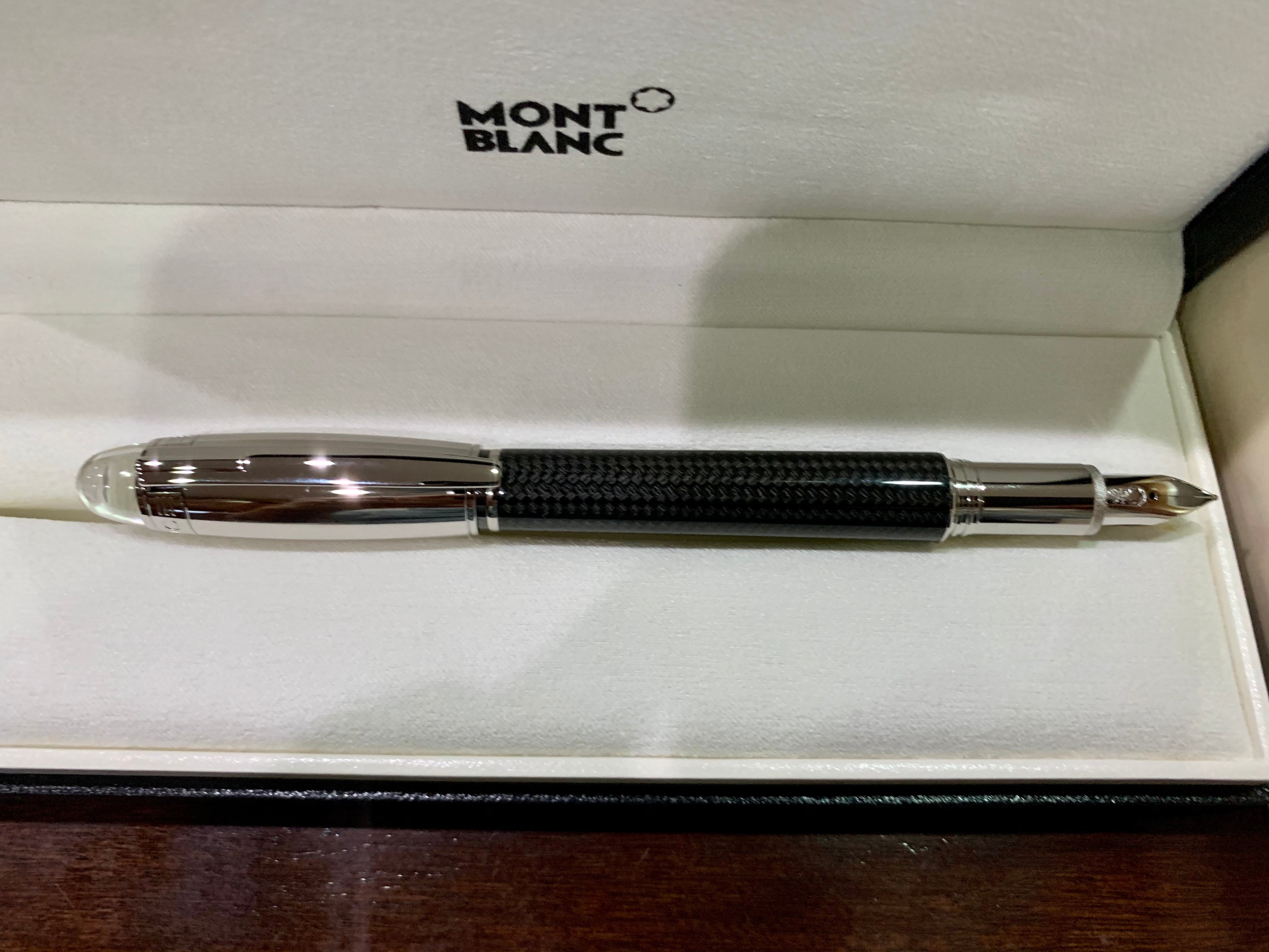 Montblanc StarWalker Fountain Pen - Carbon-Pen Boutique Ltd