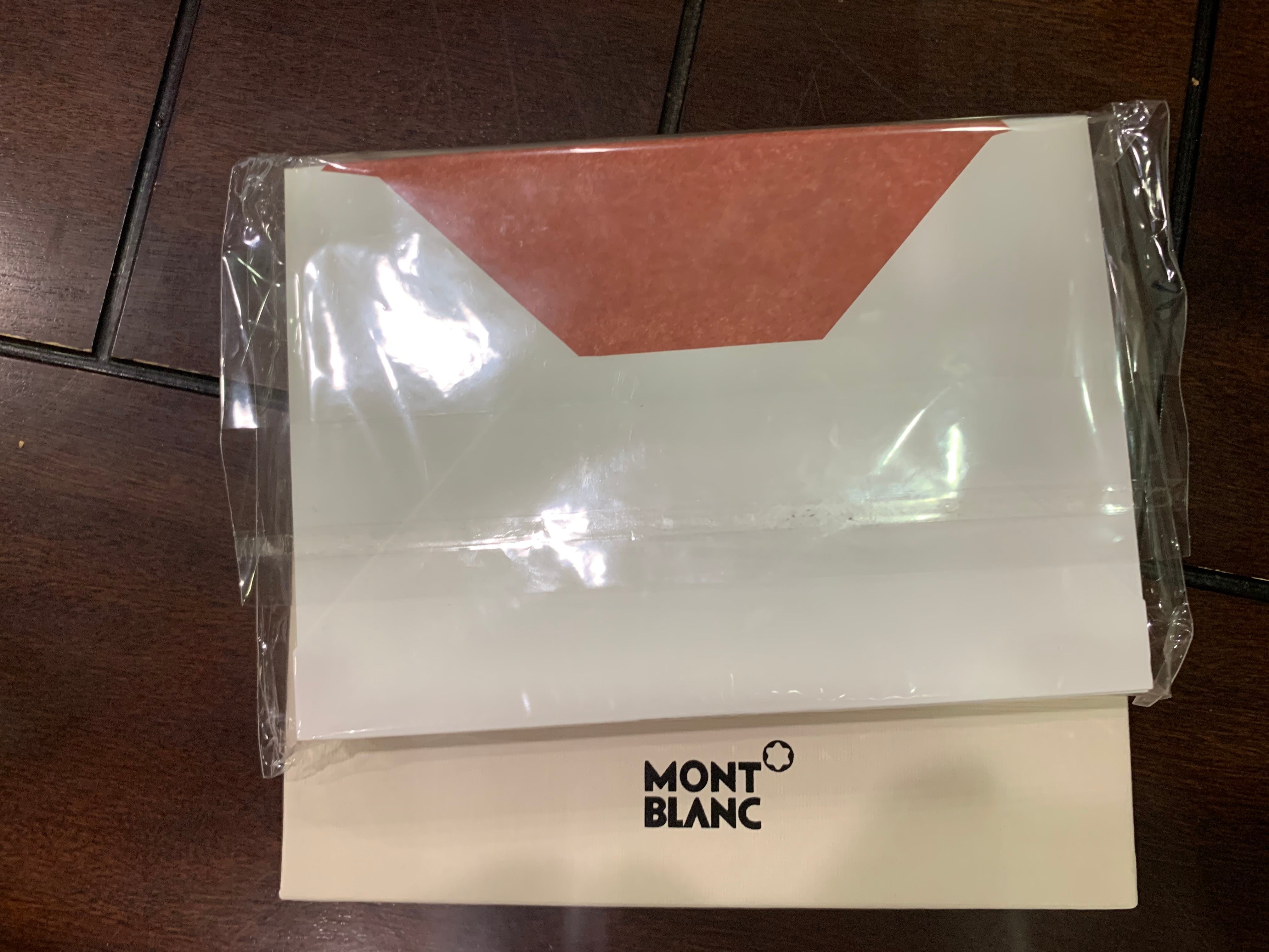 Montblanc 10 Cards + Envelopes - Toffee Brown-Pen Boutique Ltd
