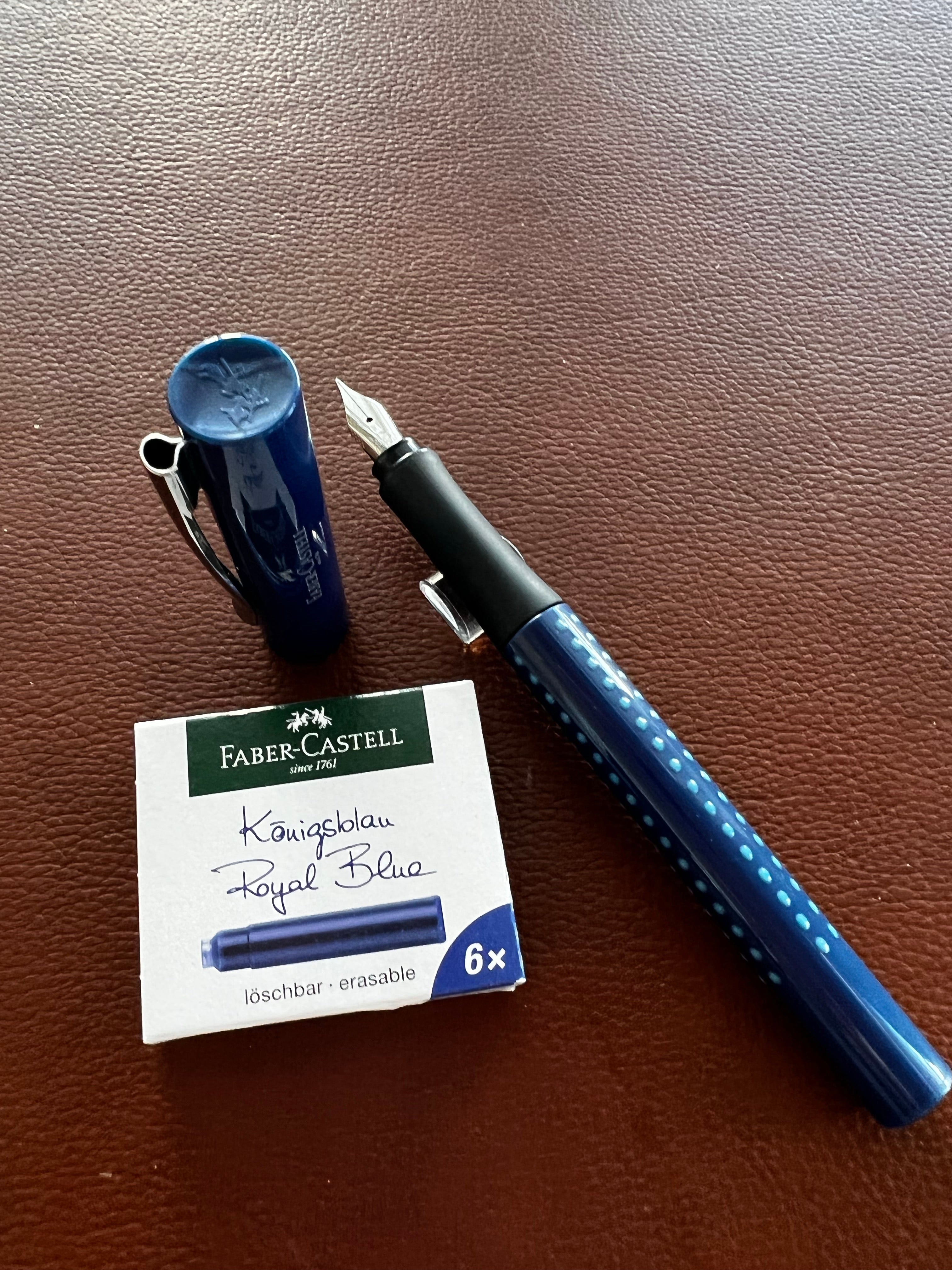 Faber-Castell Grip Set - Blue-Pen Boutique Ltd