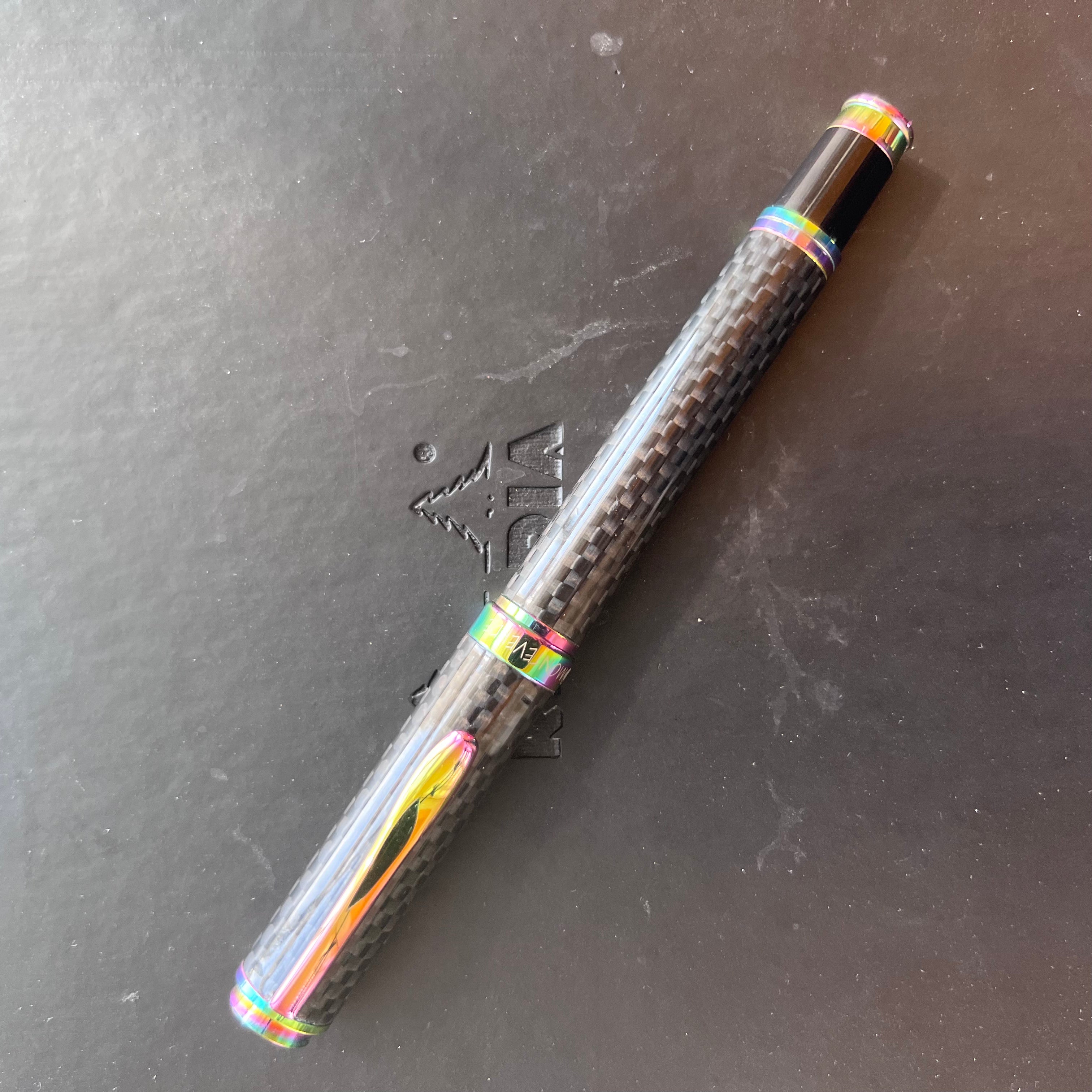 Monteverde Innova Rollerball Pen - Rainbow (USA 20th Anniversary)-Pen Boutique Ltd