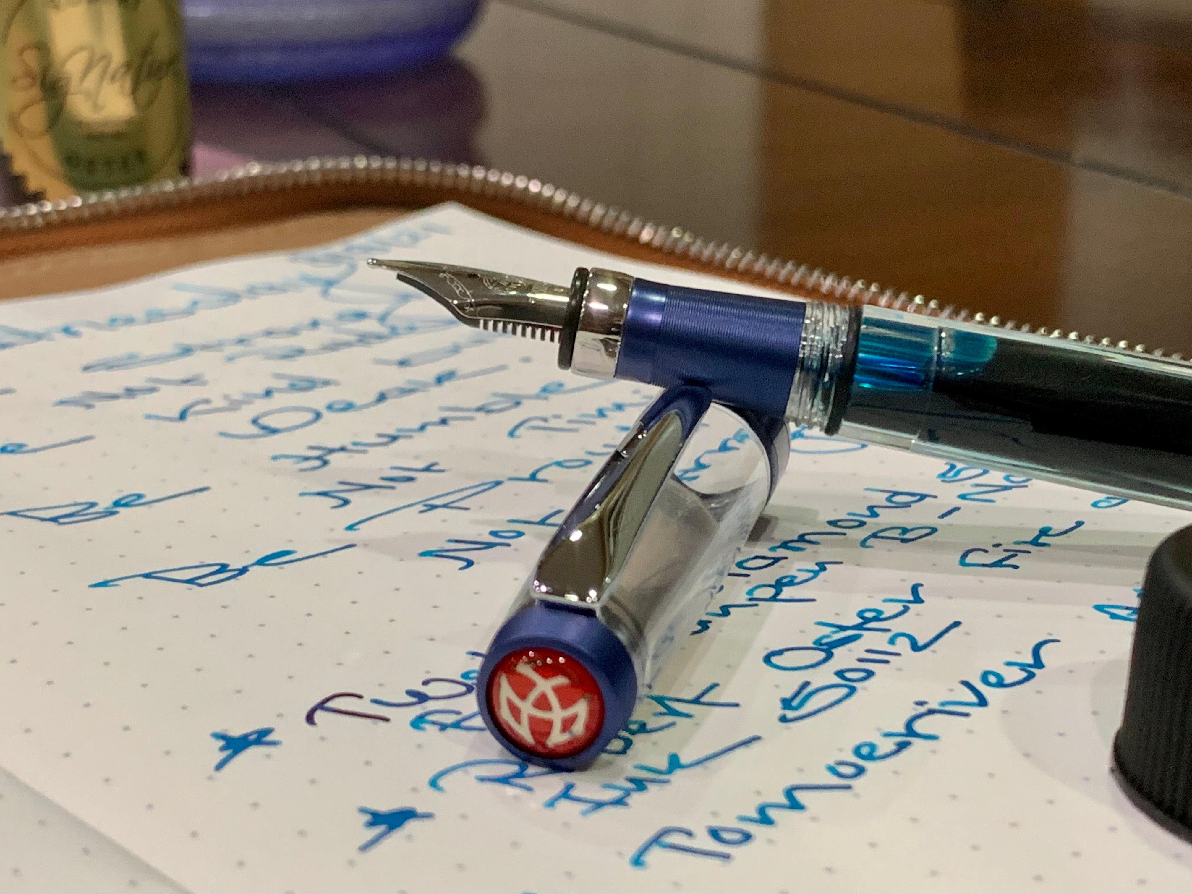 TWSBI Fountain Pen - Diamond 580 ALR - Navy Blue-Pen Boutique Ltd