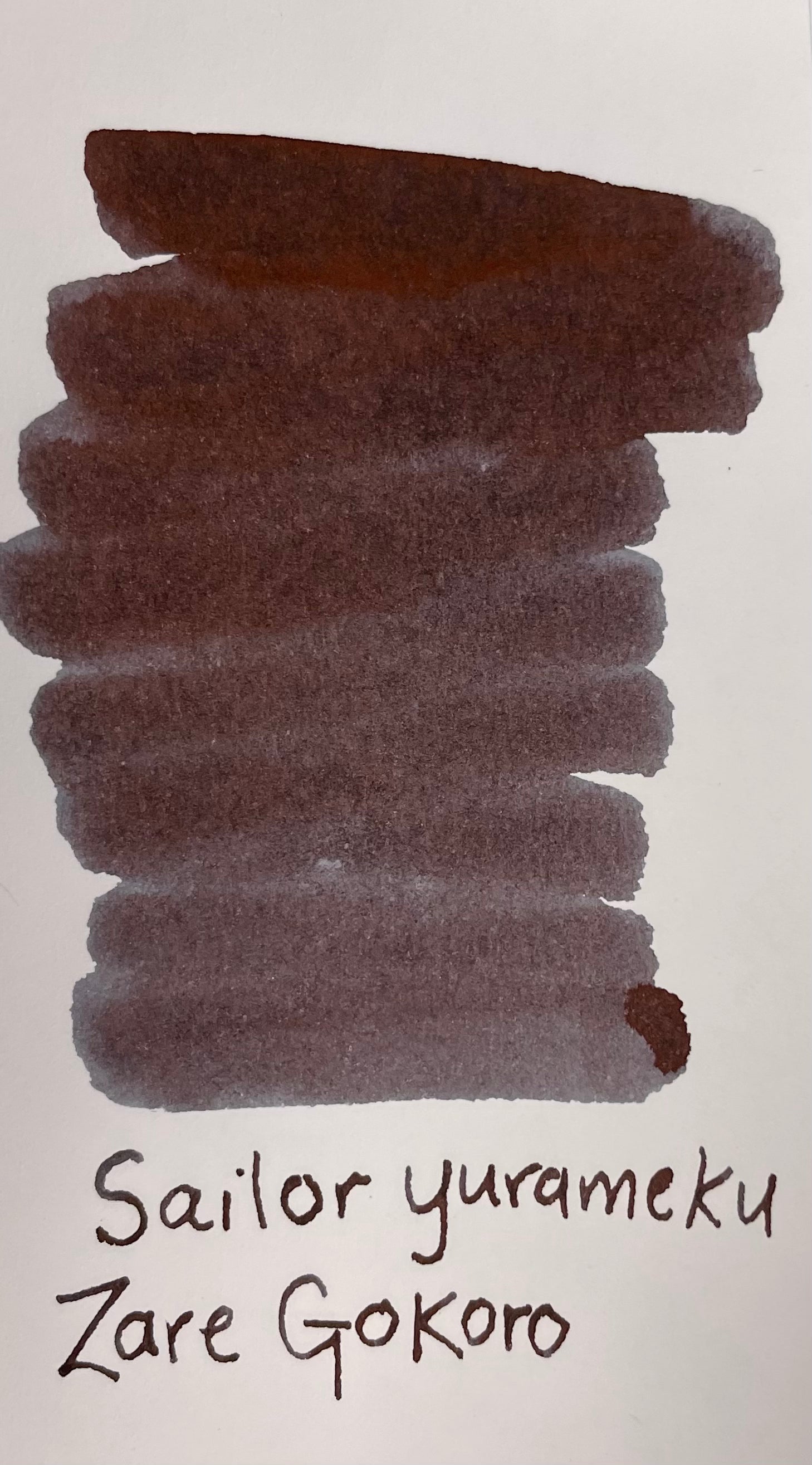 Sailor Bottled Ink - Yurameku - Zaregokoro - 20ml (Second Edition)-Pen Boutique Ltd