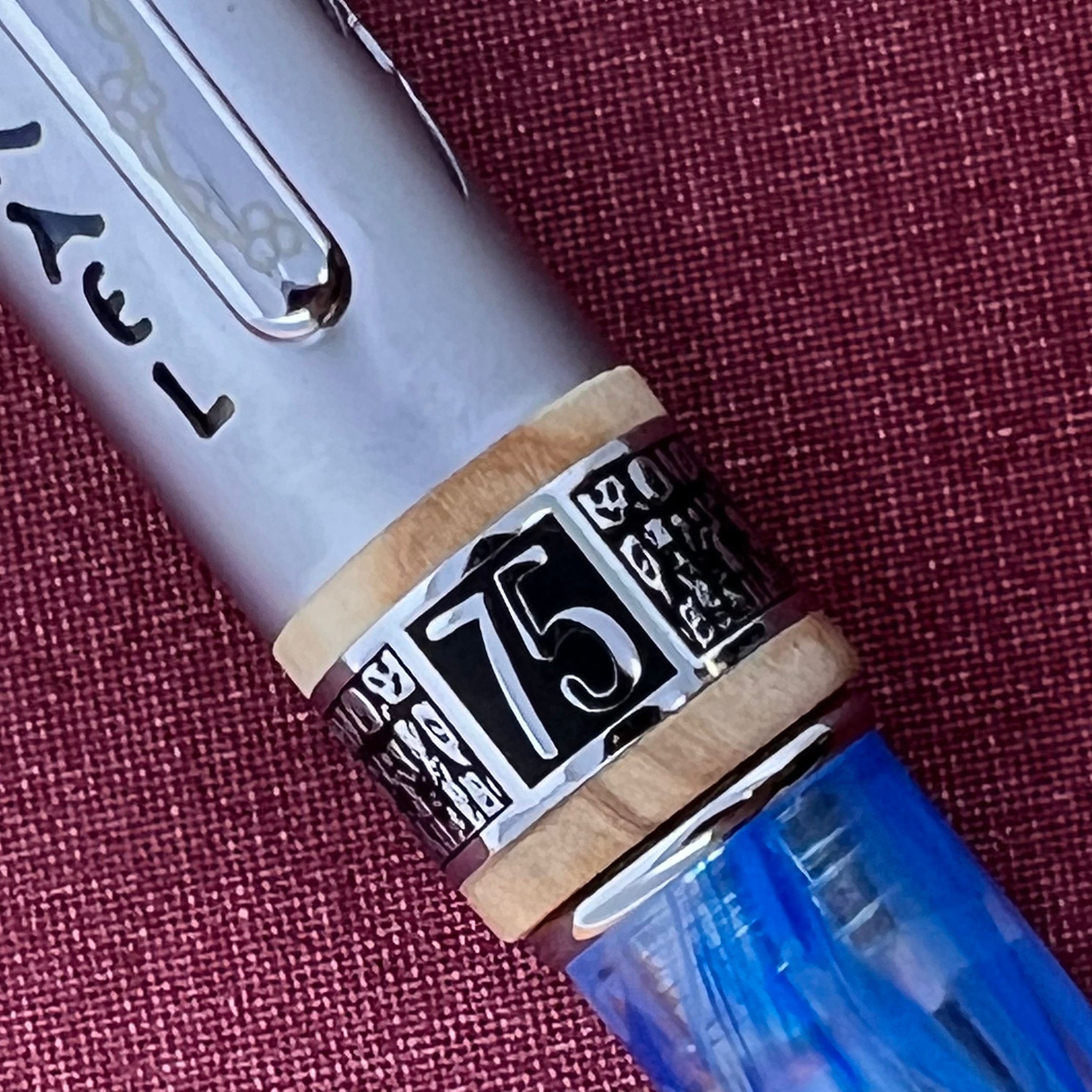 Conklin Israel 75th Anniversary Fountain Pen - Diamond Jubilee - 14K (Limited Edition)-Pen Boutique Ltd