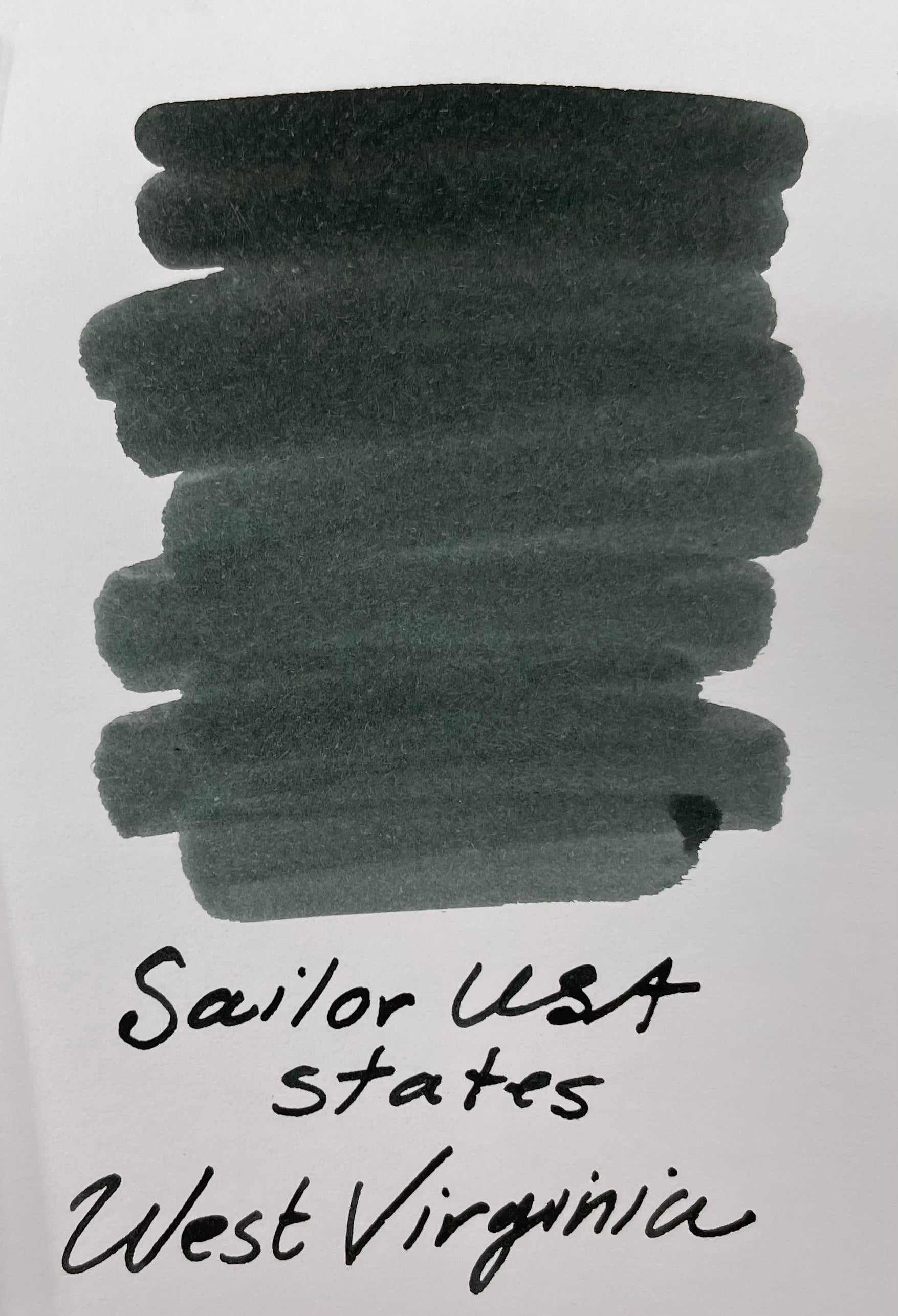 Sailor Bottled Ink - USA State - West Virginia - 20ml-Pen Boutique Ltd