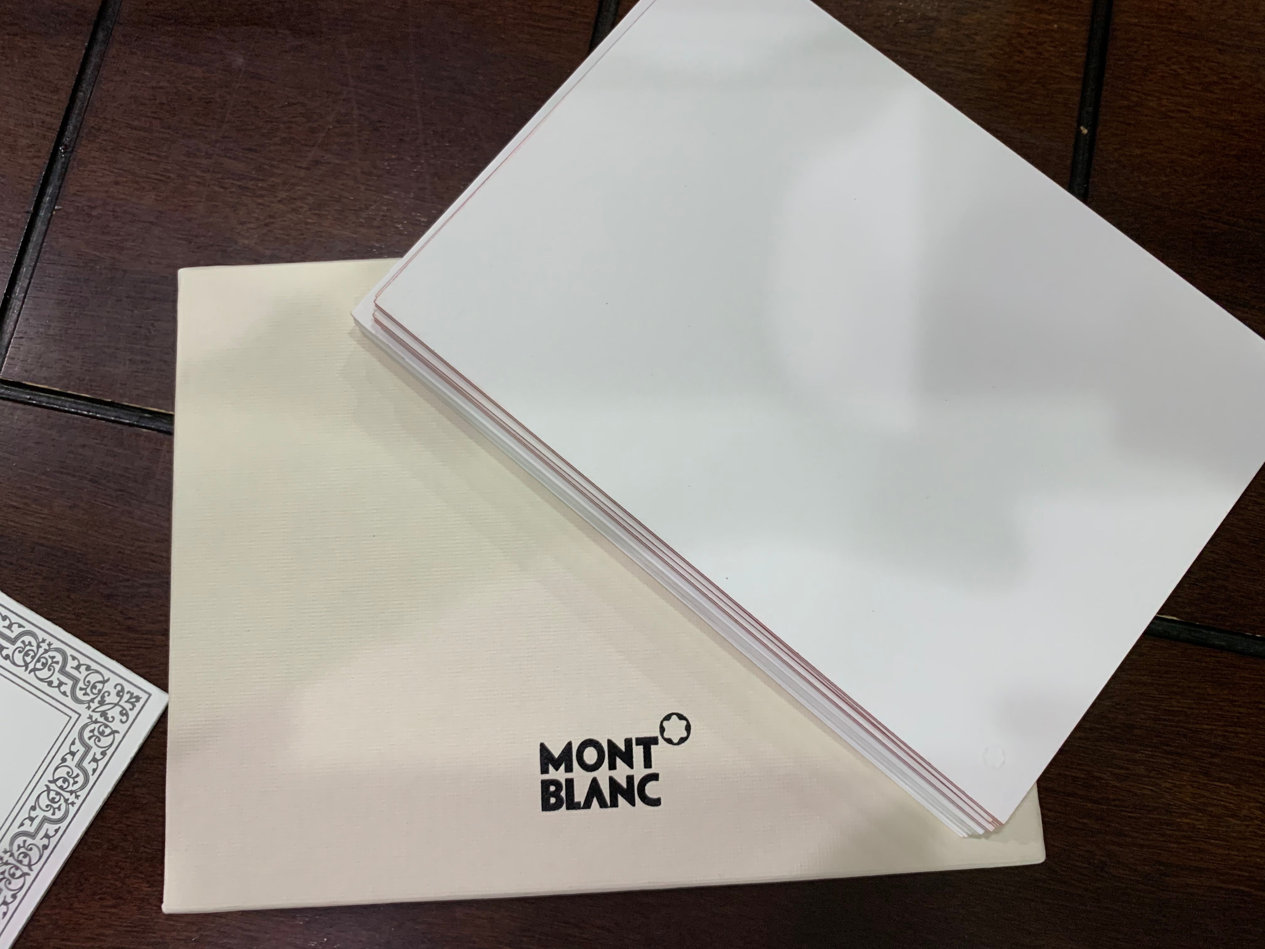 Montblanc 10 Cards + Envelopes - Toffee Brown-Pen Boutique Ltd