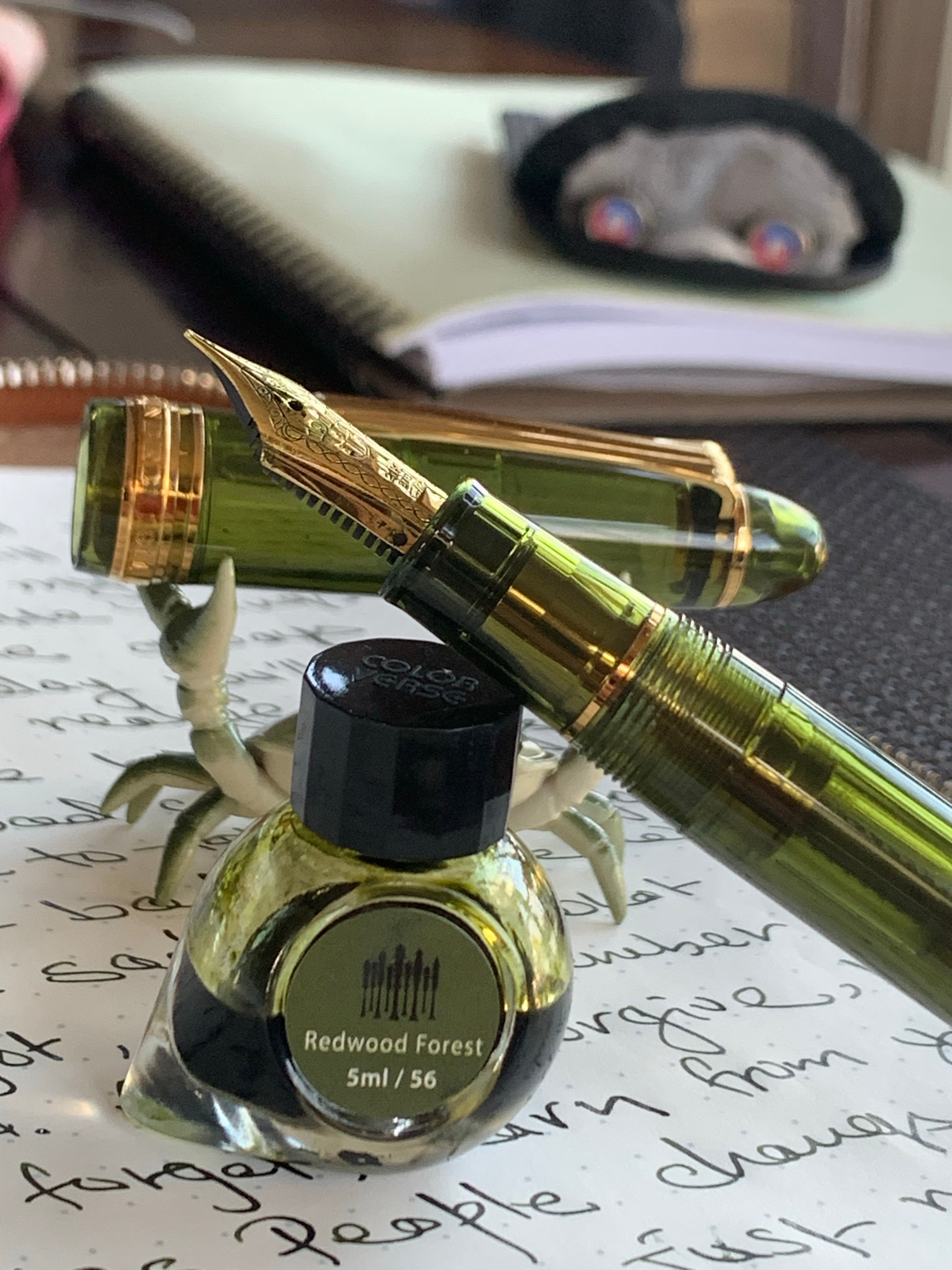 Sailor 1911L Fountain Pen - Kagero Green (Pen Boutique Exclusive)-Pen Boutique Ltd