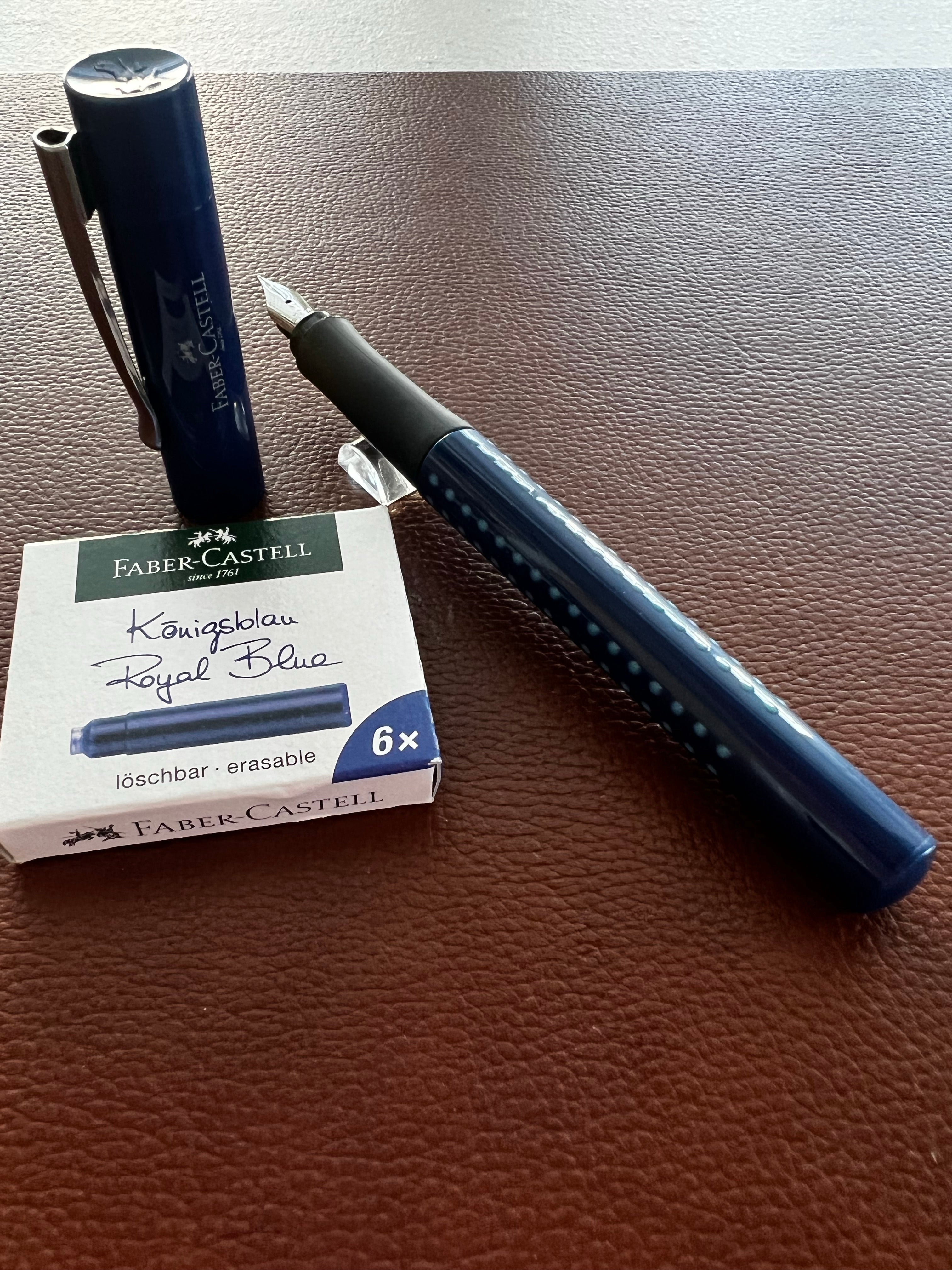 Faber-Castell Grip Set - Blue-Pen Boutique Ltd