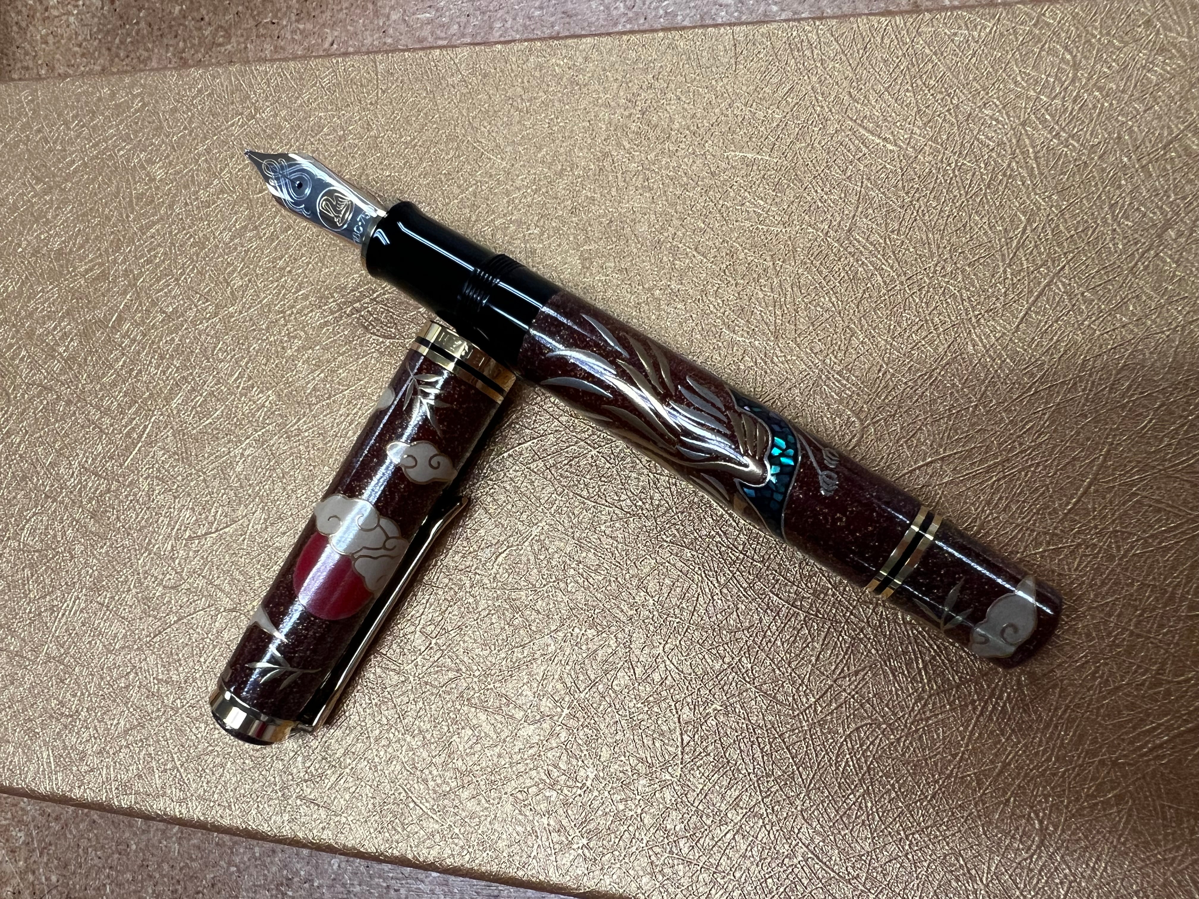 Pelikan Maki-e Fountain Pen - Limited Edition - Phoenix-Pen Boutique Ltd