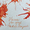 Visconti Van Gogh Ink Bottle - Red Vineyard - Orange - 30ml-Pen Boutique Ltd