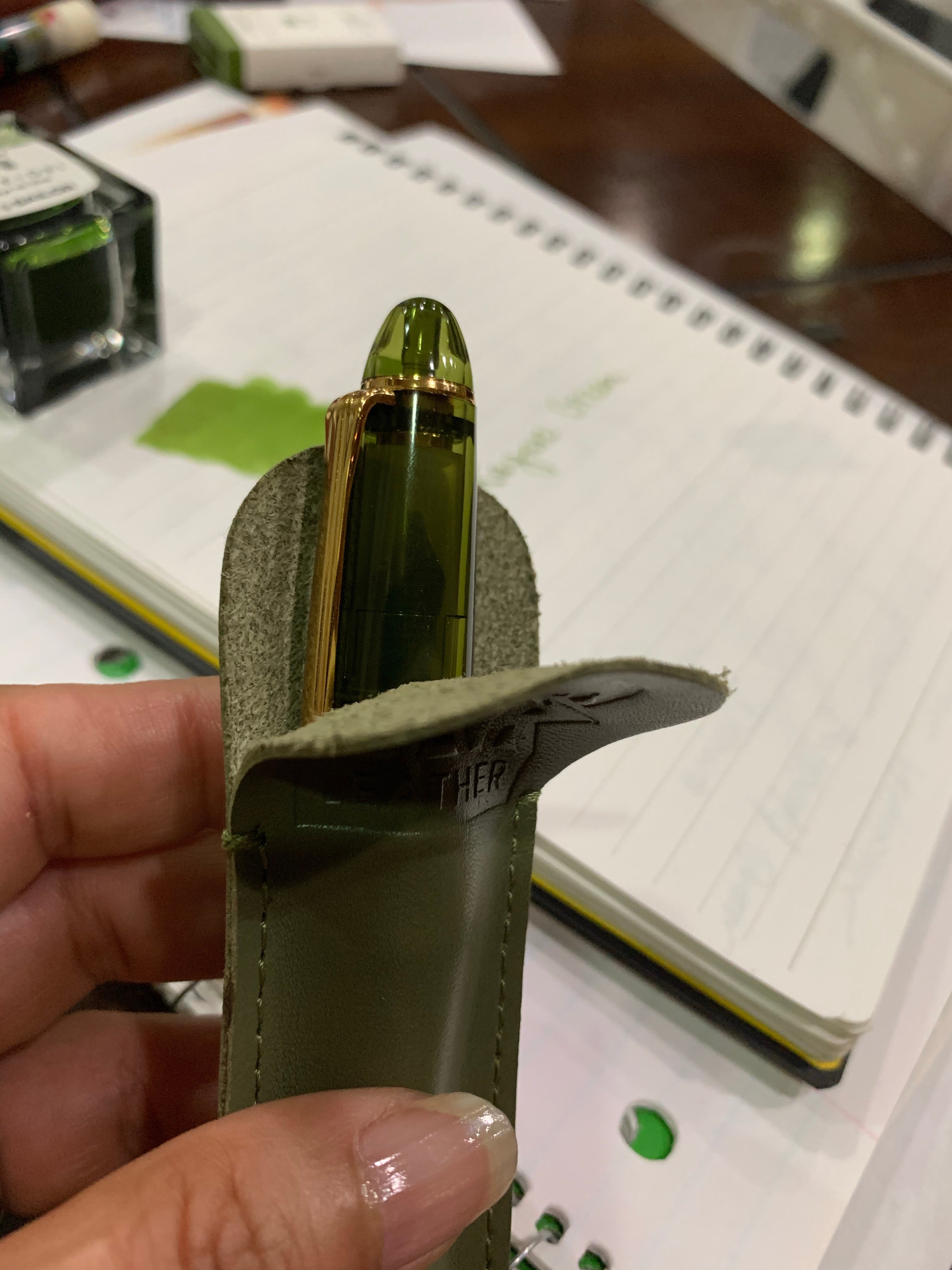Sailor 1911L Fountain Pen - Kagero Green (Pen Boutique Exclusive)-Pen Boutique Ltd