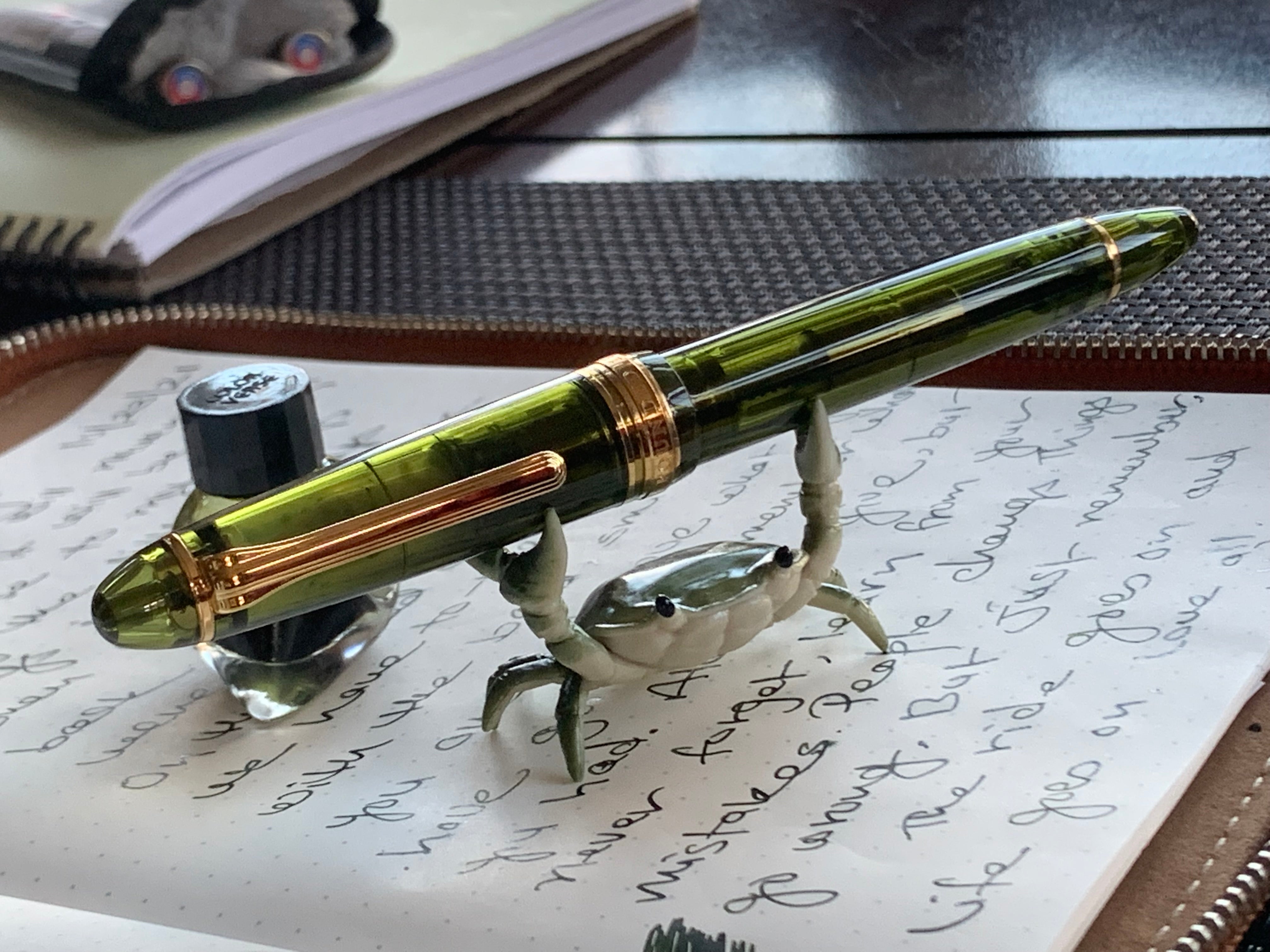 Sailor 1911L Fountain Pen - Kagero Green (Pen Boutique Exclusive)-Pen Boutique Ltd