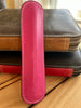 Pen Boutique Yak Leather Single Pen Sleeve - Pink-Pen Boutique Ltd