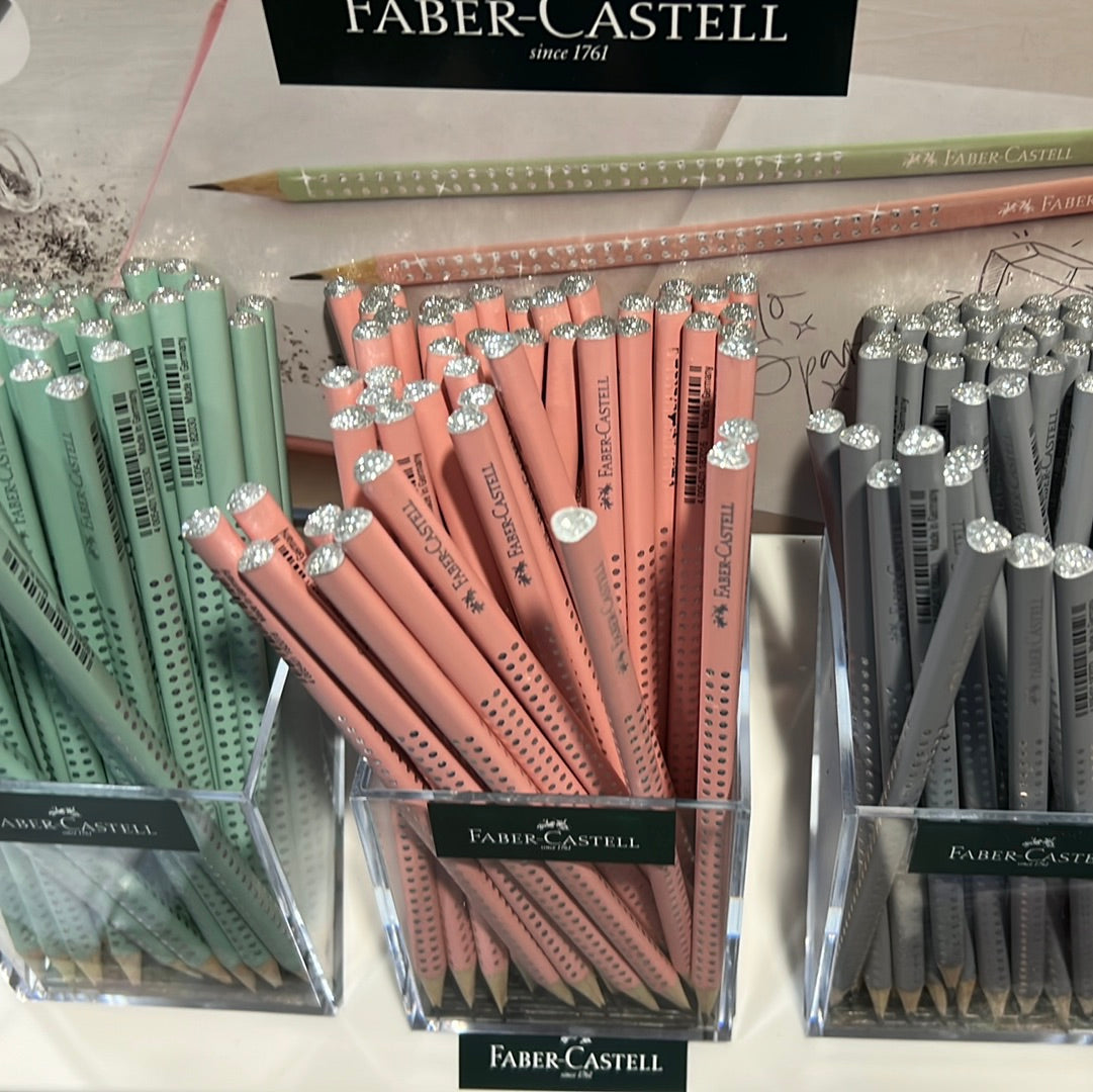 Faber-Castell Sparkle Pencil - Assorted Colour - Single - Pen Boutique Ltd