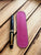 Pen Boutique Yak Leather Single Pen Sleeve - Pink-Pen Boutique Ltd