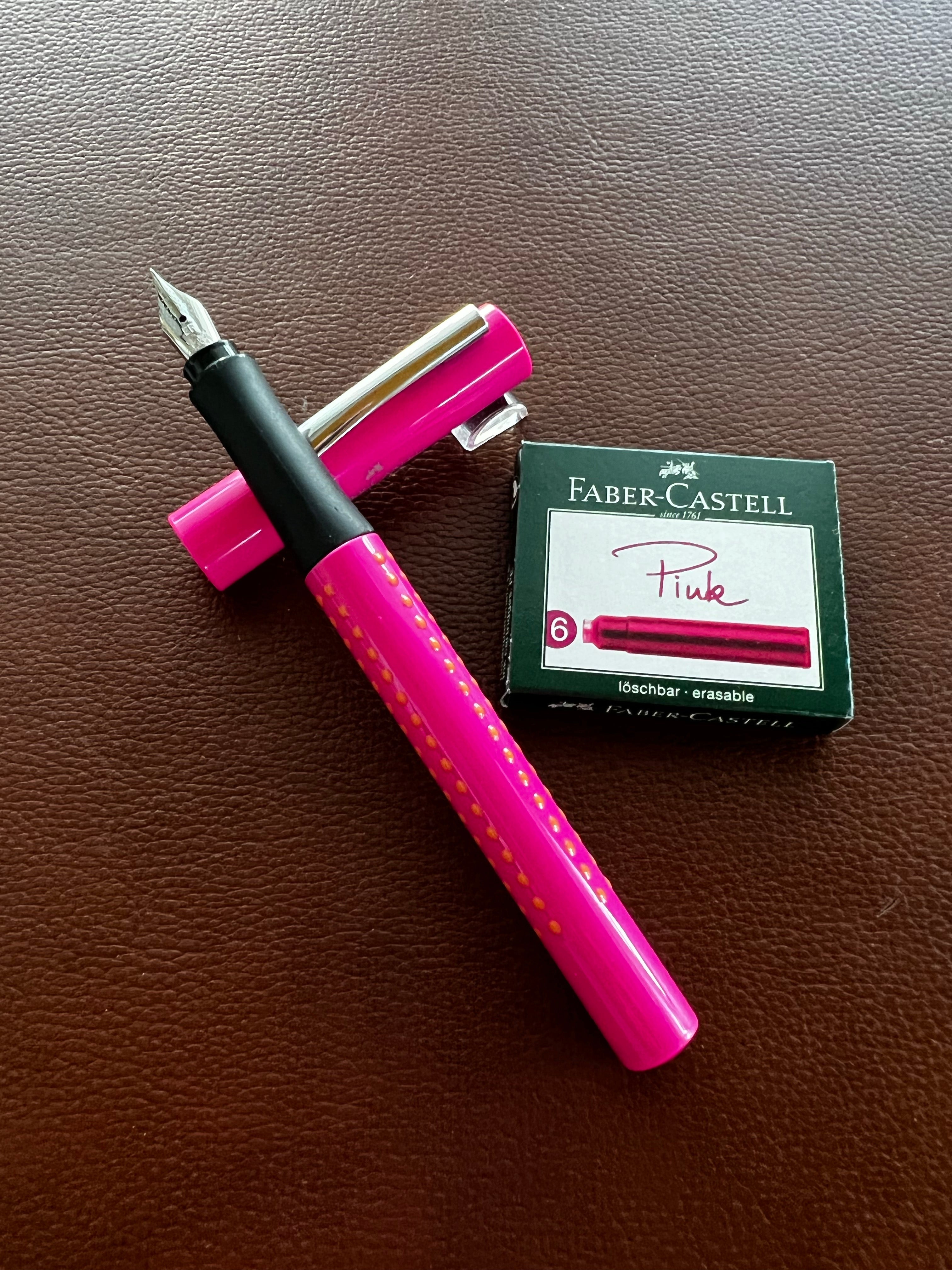 Faber-Castell Grip Set - Pink - Extra Fine