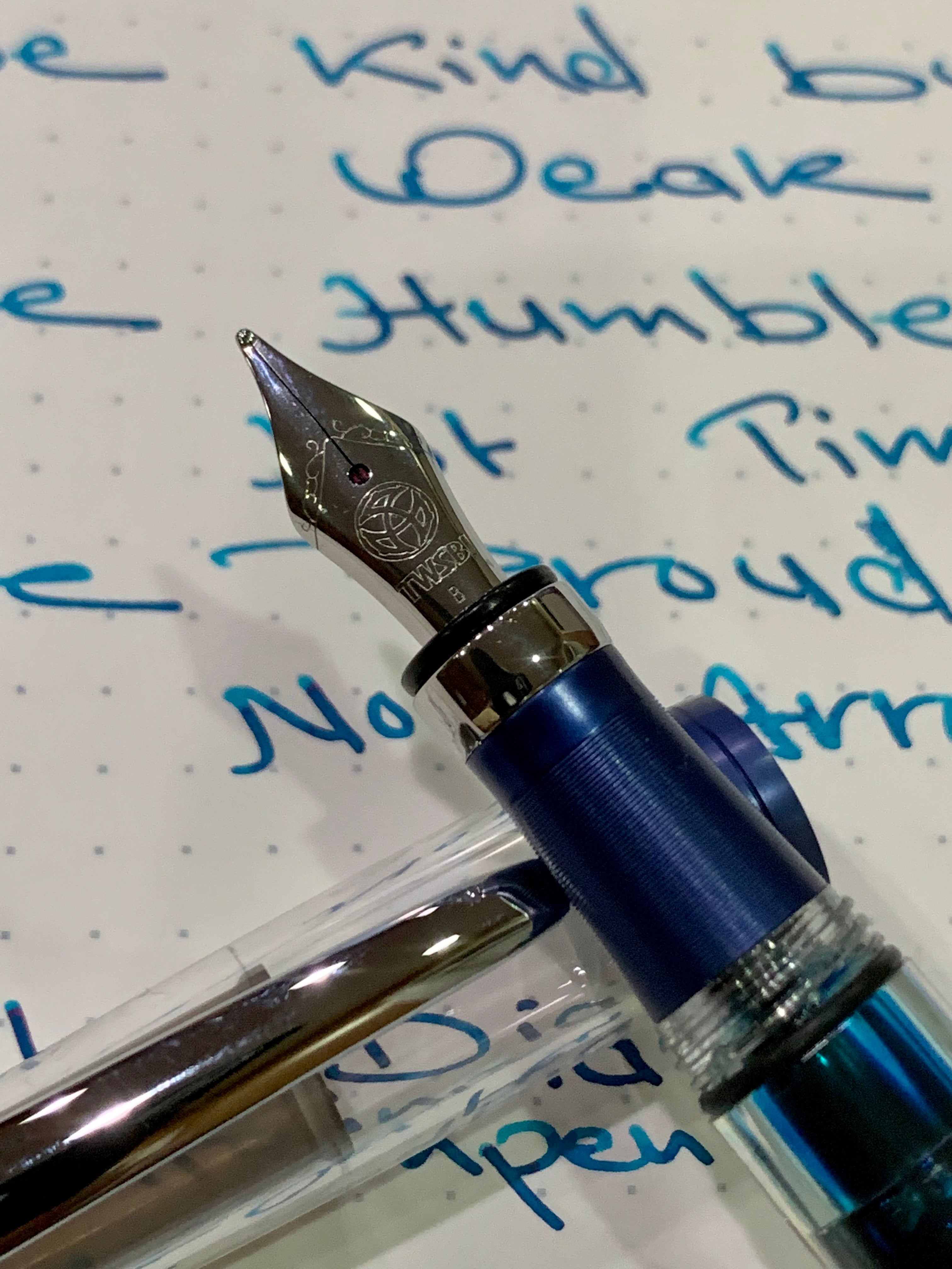 TWSBI Fountain Pen - Diamond 580 ALR - Navy Blue-Pen Boutique Ltd