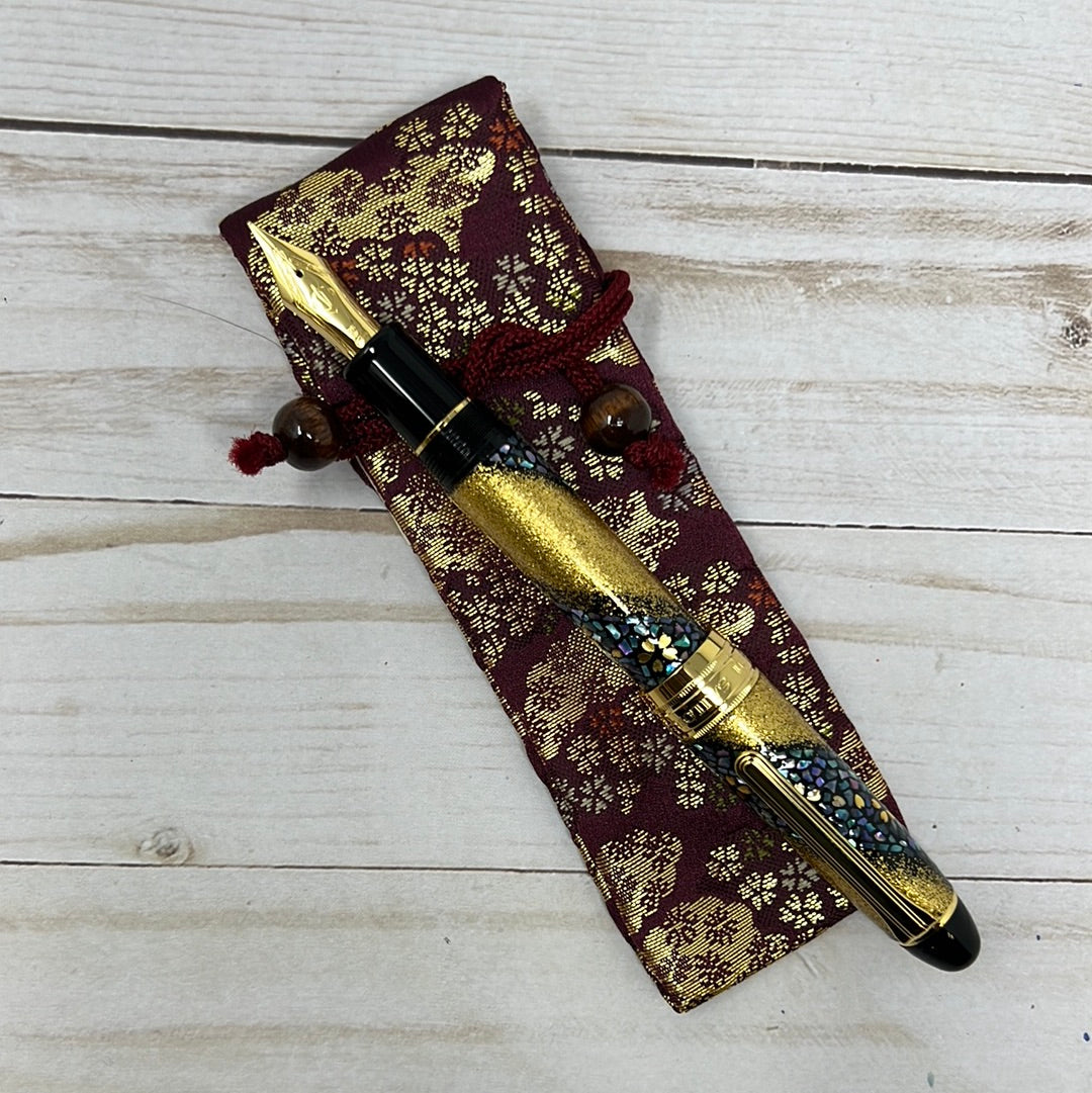 Sailor Maki-e Fountain Pen - Limited Edition - Sakura Nagare - King of Pens-Pen Boutique Ltd