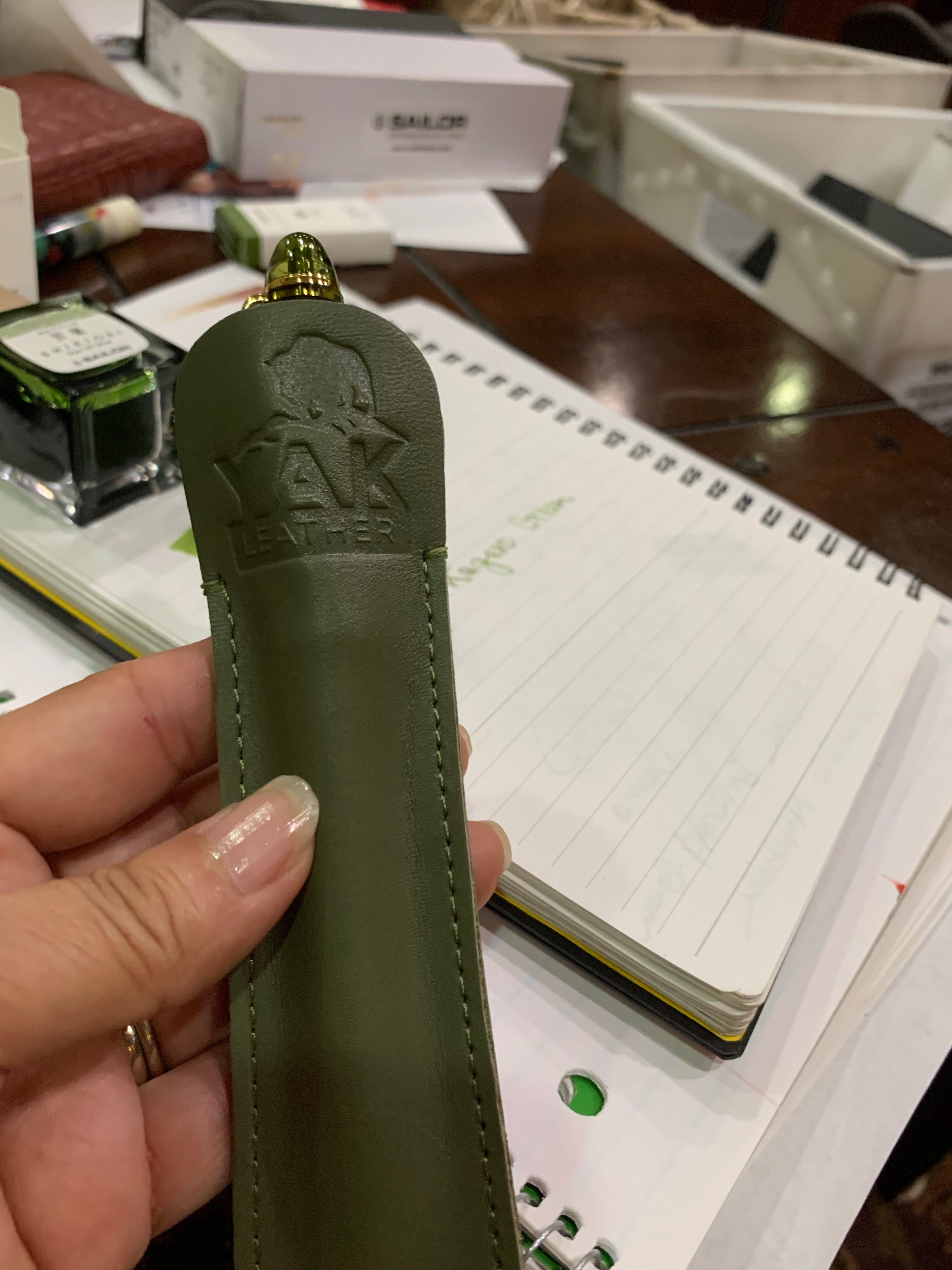 Sailor 1911L Fountain Pen - Kagero Green (Pen Boutique Exclusive)-Pen Boutique Ltd