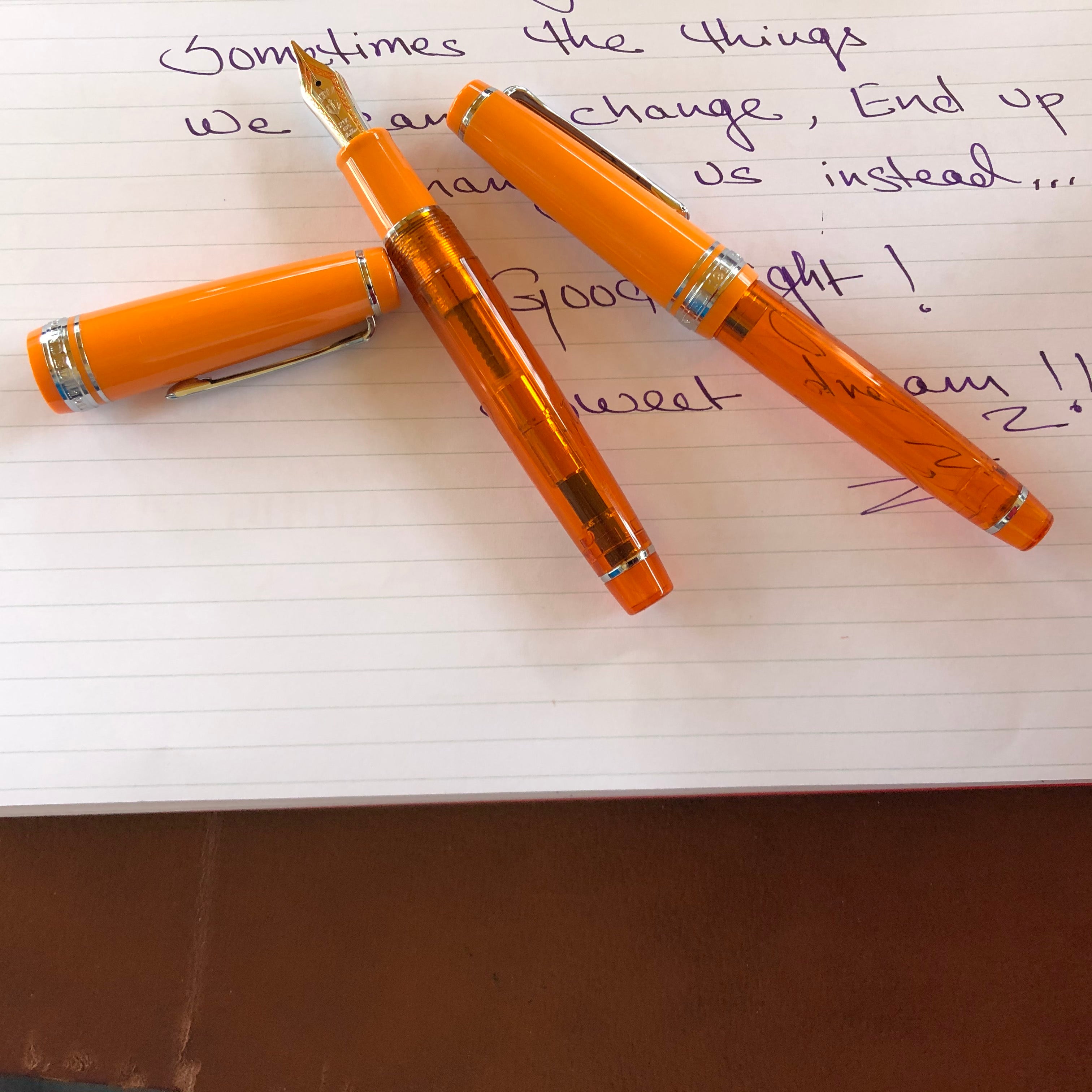 Sailor Professional Gear Fountain Pen - Too Hot Habanero - Standard (North America Exclusive)-Pen Boutique Ltd