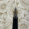 Sheaffer Sagaris Fountain Pen - Chrome Trim - Black-Pen Boutique Ltd