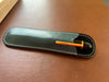 Pen Boutique Yak Leather Single Pen Sleeve - Dark Teal-Pen Boutique Ltd