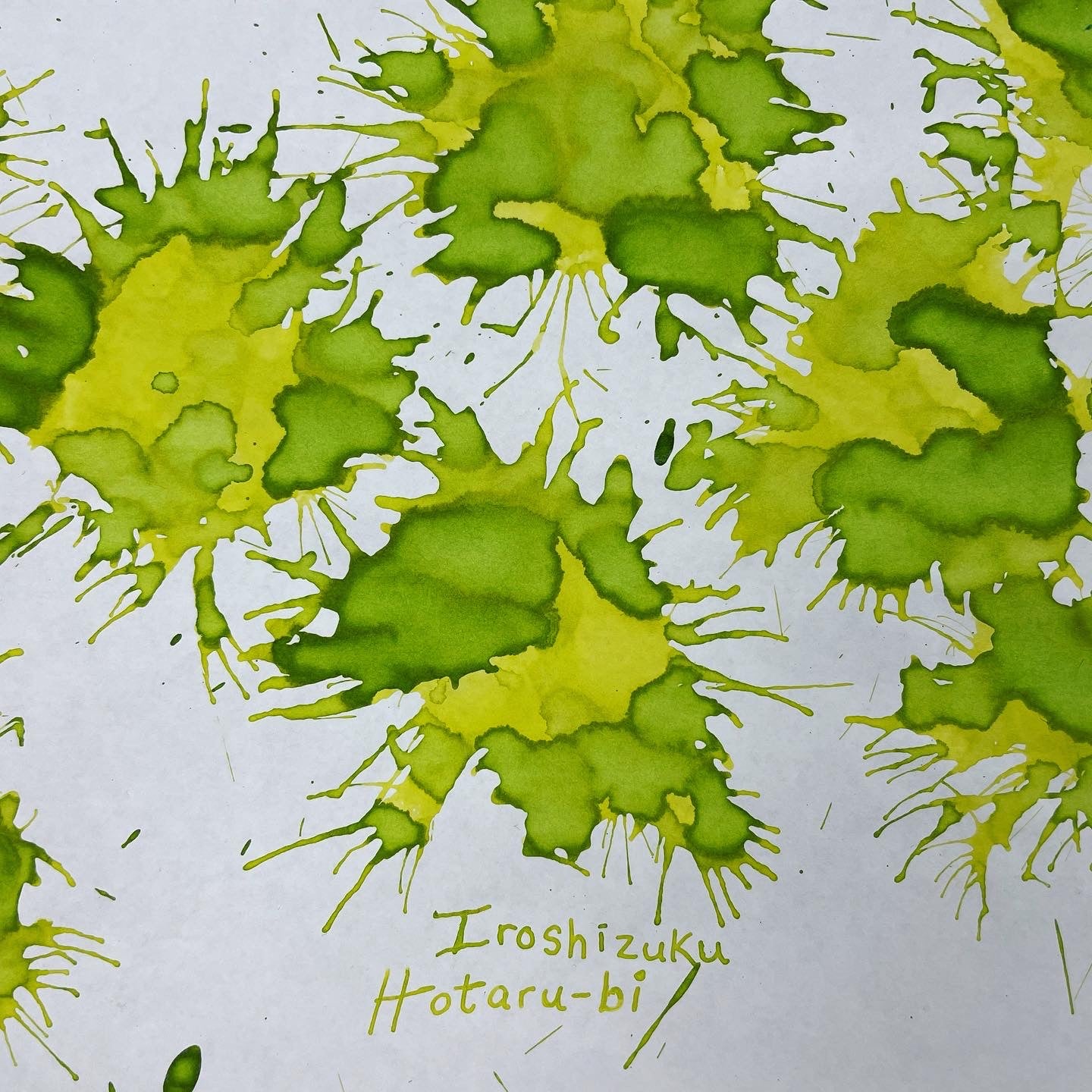 Pilot Iroshizuku Light of Fireflies (Hotaru-Bi) Ink Bottle-Pen Boutique Ltd