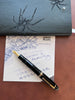 Montblanc Meisterstuck Calligraphy Fountain Pen - 149 Black - Curved Nib-Pen Boutique Ltd