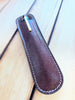 Pen Boutique Yak Leather Single Pen Sleeve - Brown Glitter-Pen Boutique Ltd
