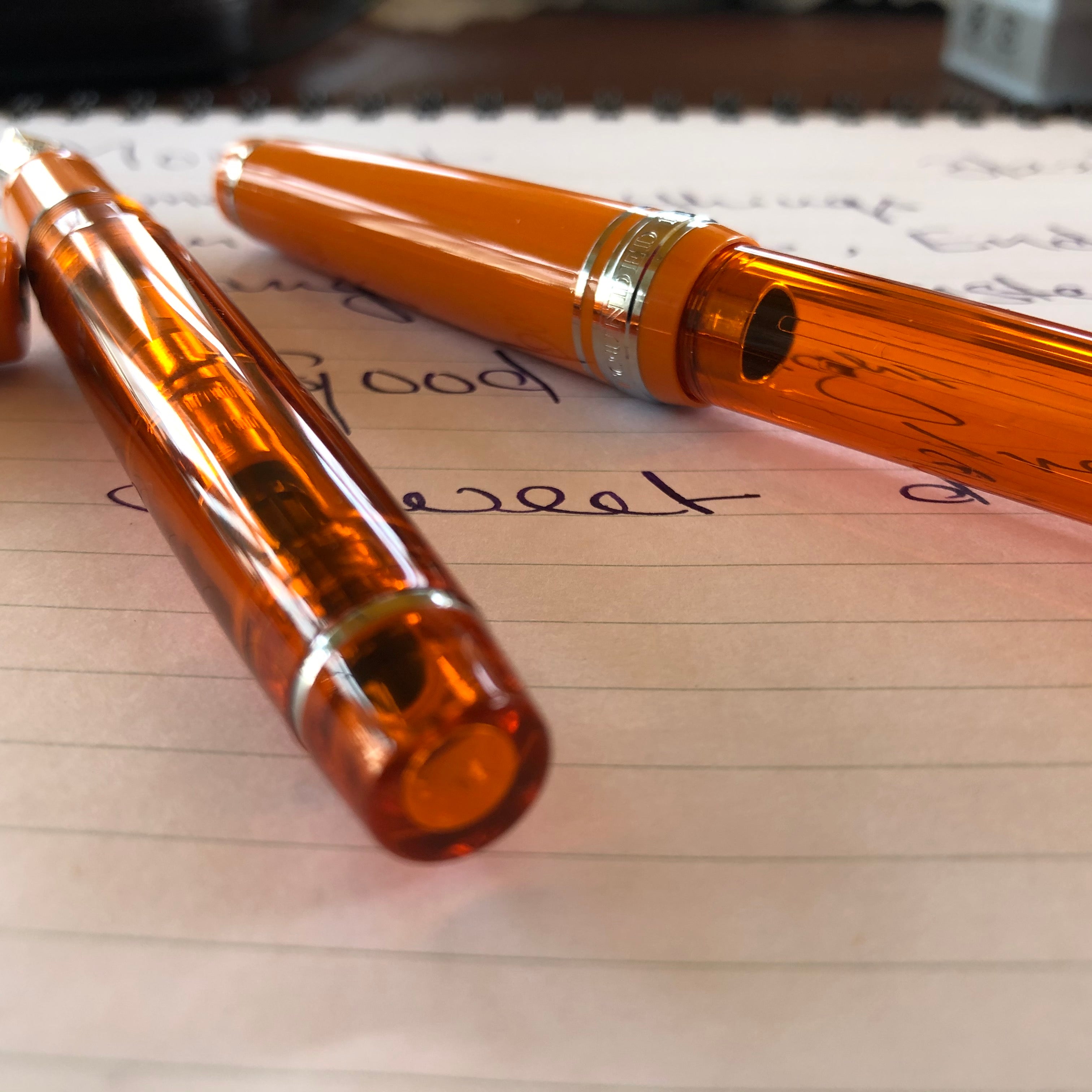 Sailor Professional Gear Fountain Pen - Too Hot Habanero - Standard (North America Exclusive)-Pen Boutique Ltd