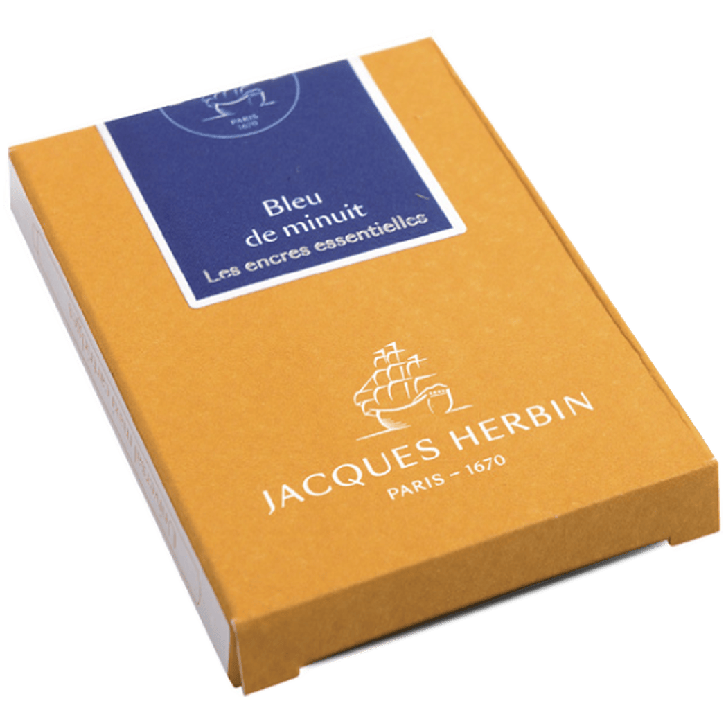 J. Herbin Ink Cartridges - Long International Size (7 per pack)-Pen Boutique Ltd