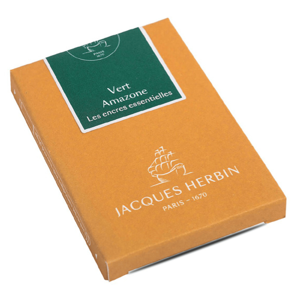 J. Herbin Ink Cartridges - Long International Size (7 per pack)-Pen Boutique Ltd