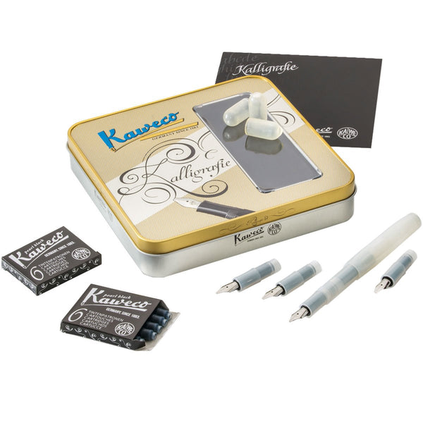 Kaweco Calligraphy Set - Frosted Coconut-Pen Boutique Ltd
