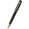 Kaweco Dia2 Ballpoint Pen - Gold Trim - Black-Pen Boutique Ltd