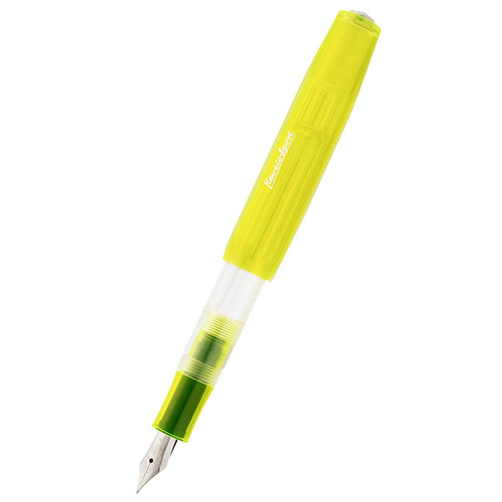 Kaweco Ice Sport Fountain Pen - Transparent Yellow-Pen Boutique Ltd