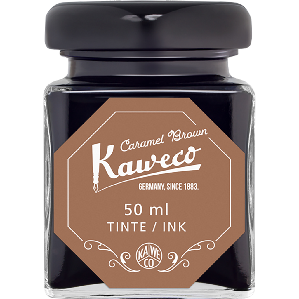 Kaweco Ink Bottle - Caramel Brown - 50ml-Pen Boutique Ltd