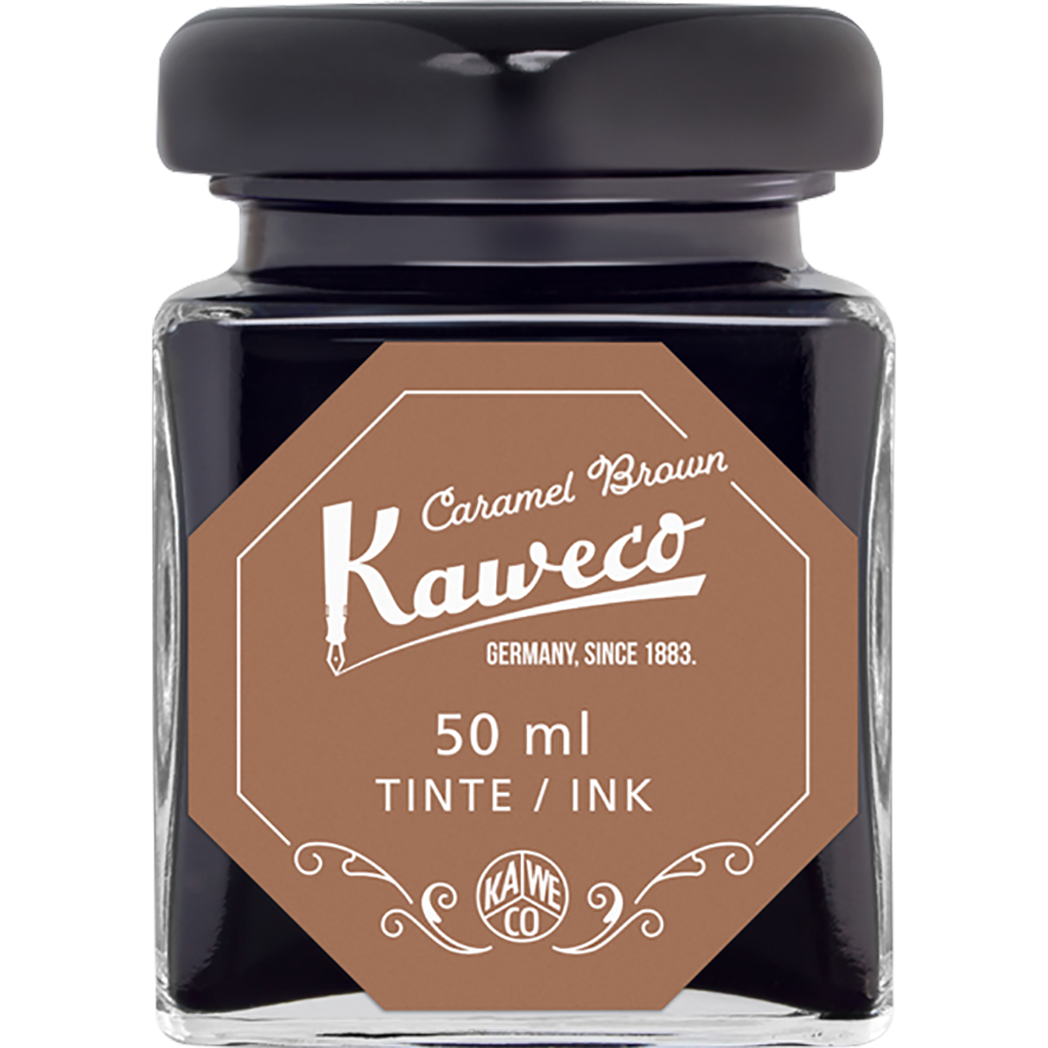 Kaweco Ink Bottle - Caramel Brown - 50ml-Pen Boutique Ltd