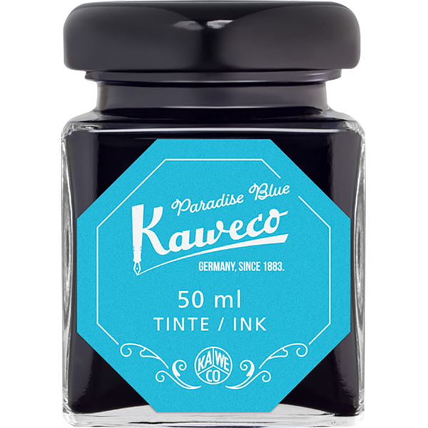 Kaweco Ink Bottle - Paradise Blue - 50ml-Pen Boutique Ltd